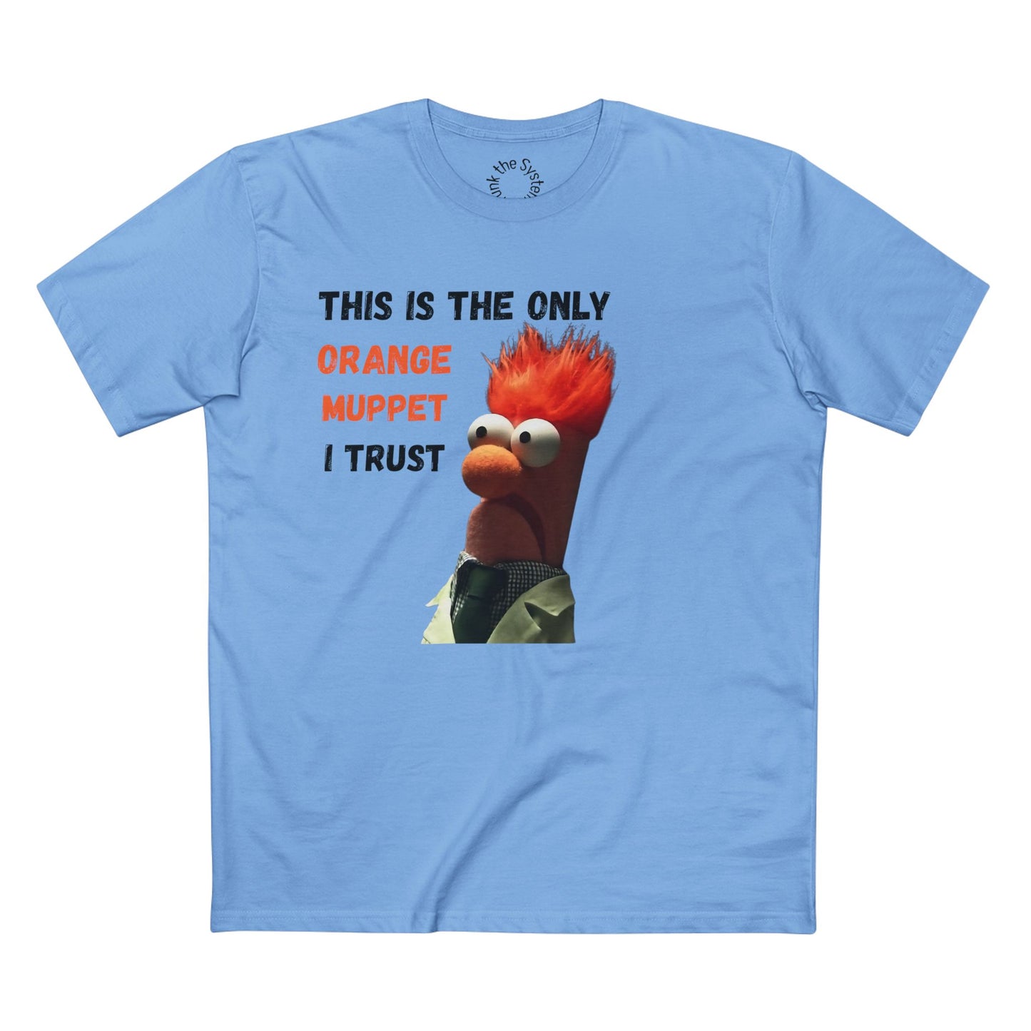 Orange Muppet Staple Tee