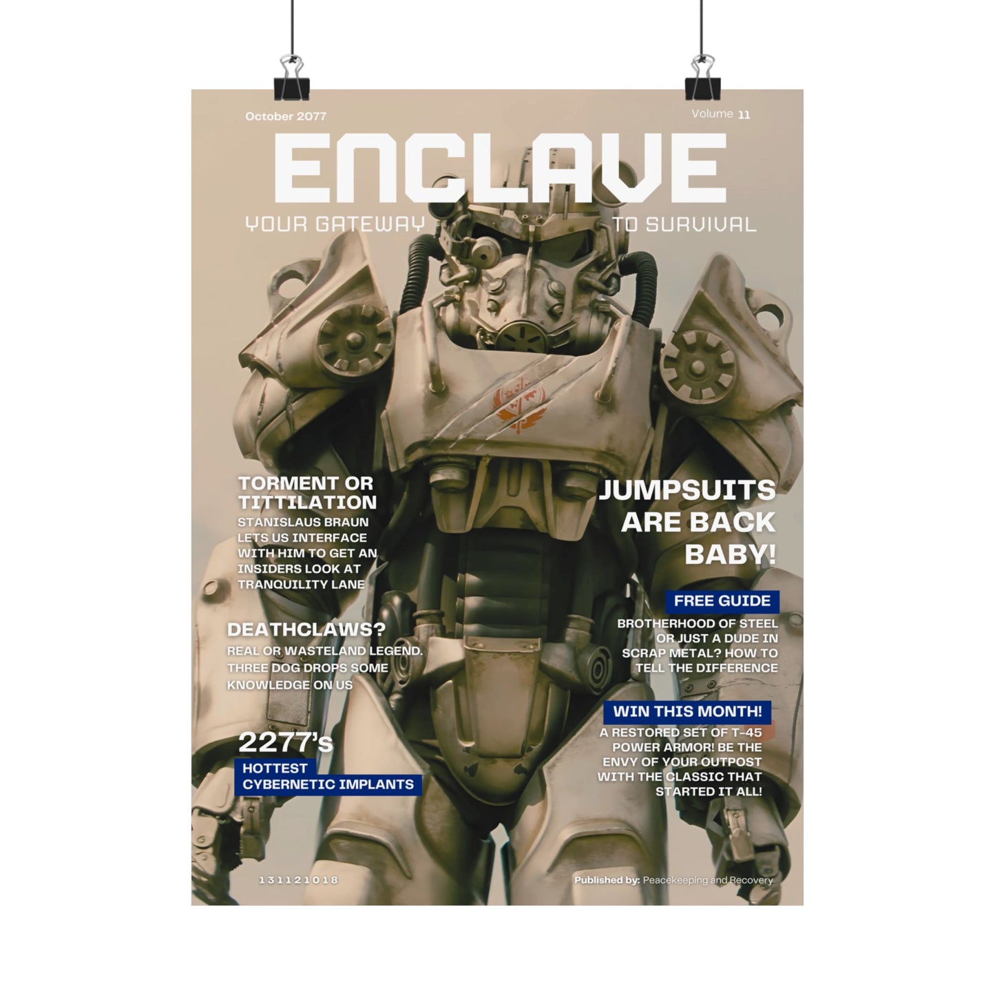 Enclave (Fallout Magazine Cover)