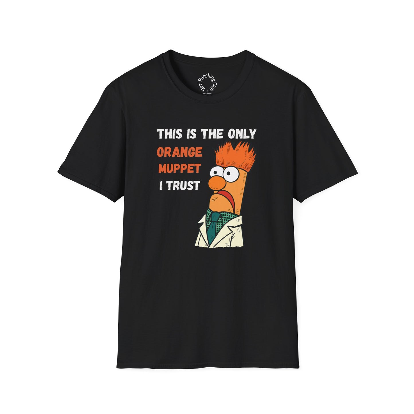 Orange Muppet Softstyle T-shirt