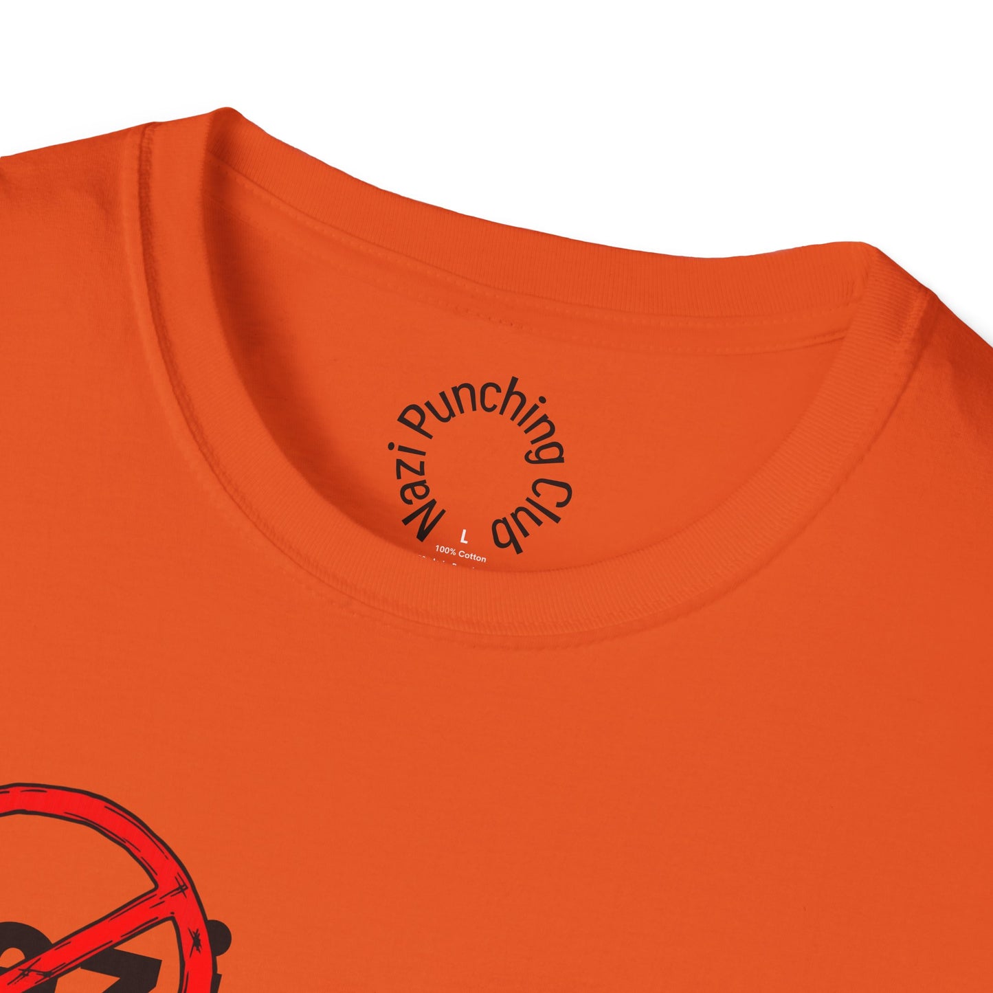 N.P.C Circle Backslash Softstyle T-shirt