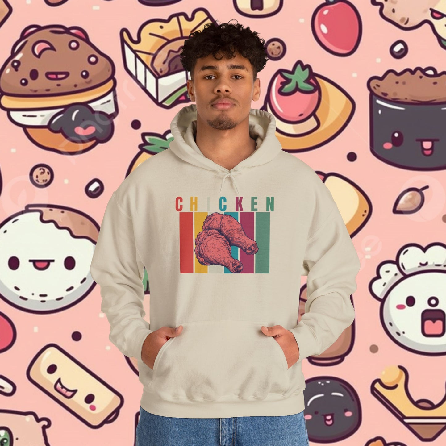Chicken! Relaxed Fit Hoodie