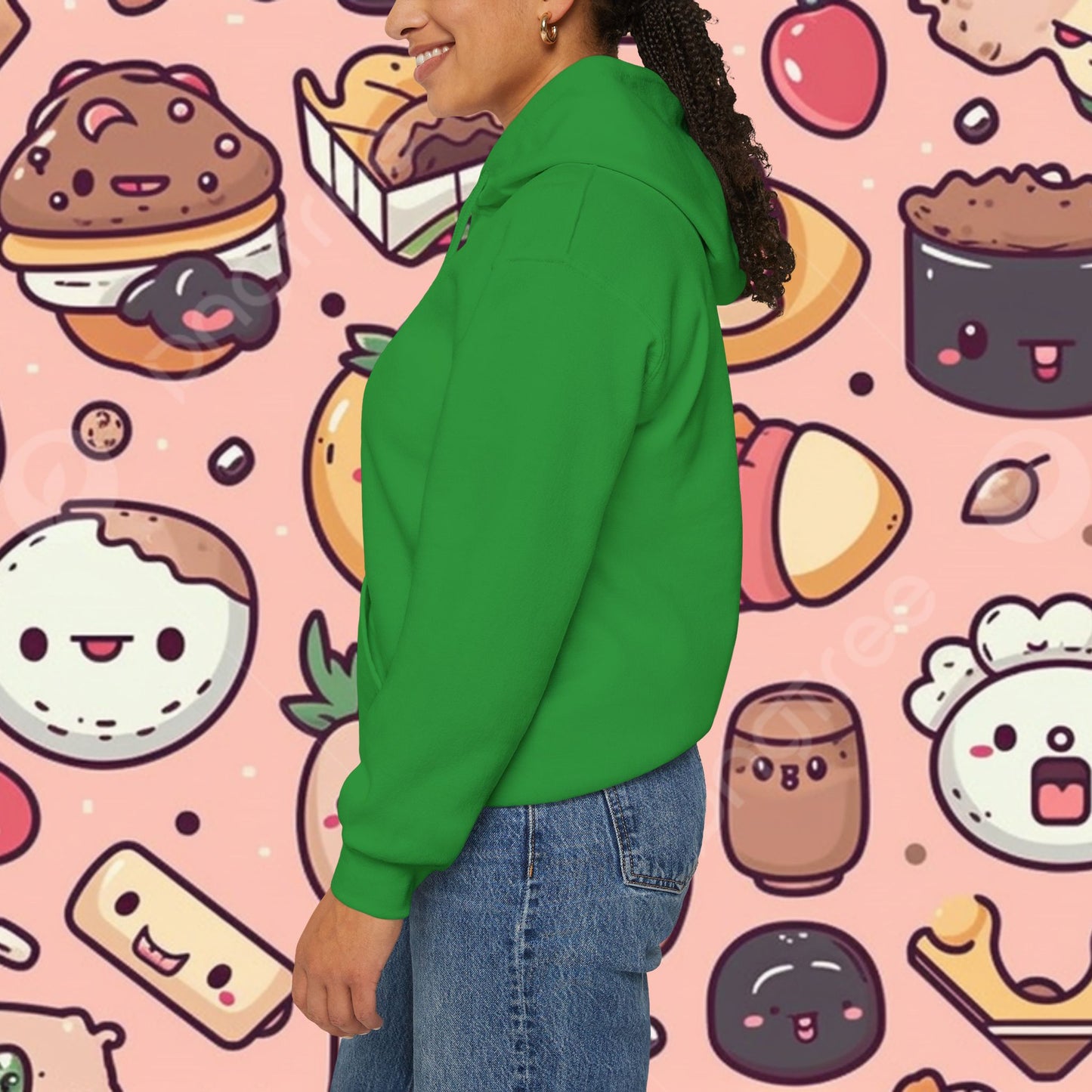 KARAAGE!!!! Relaxed Fit Hoodie