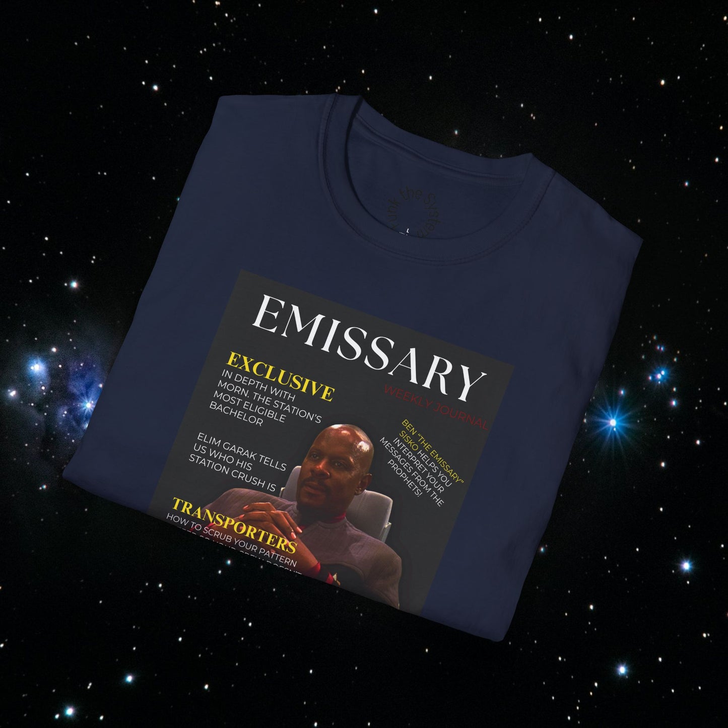 Emissary Weekly (Deep Space 9 Magazine Cover) Softstyle T-shirt