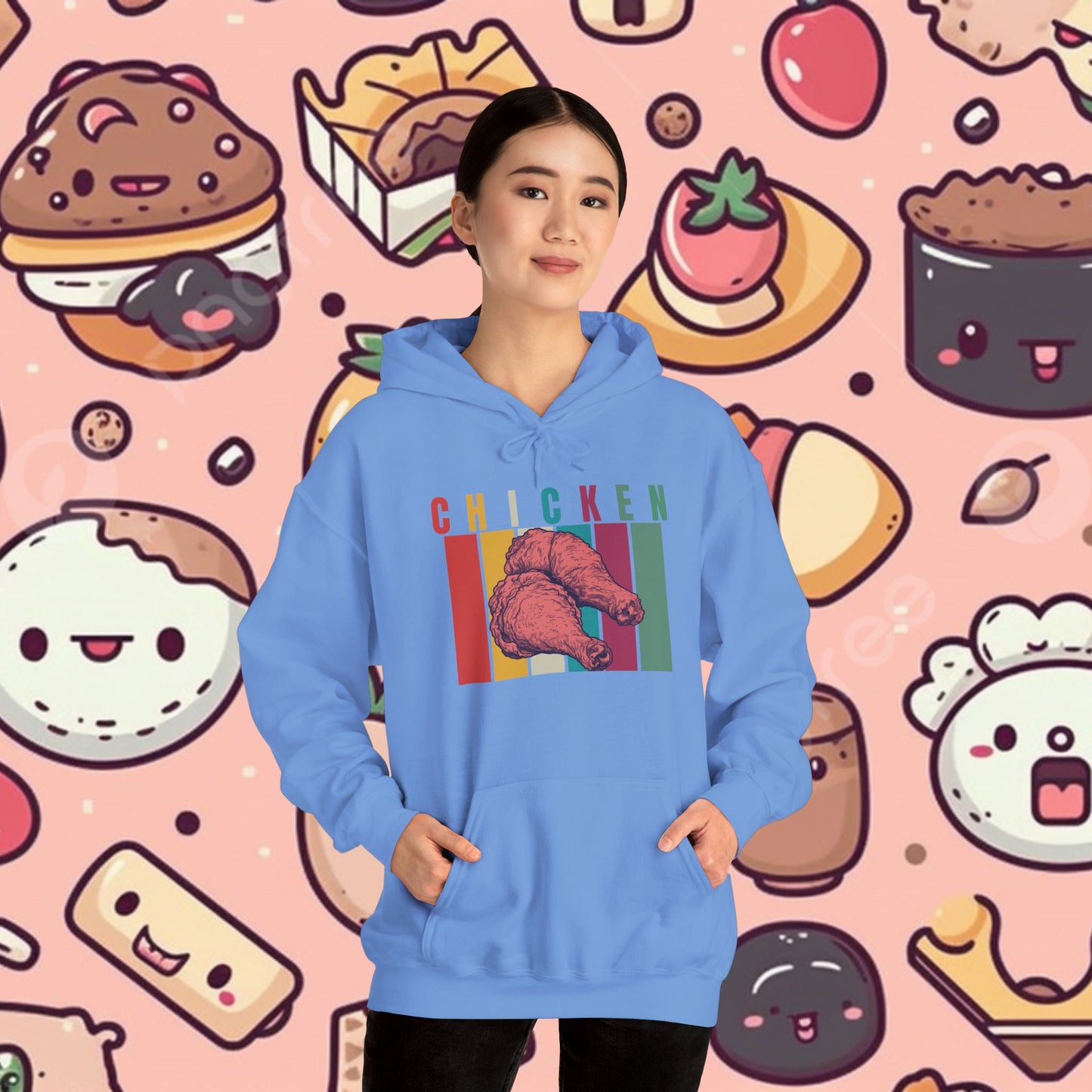 Chicken! Relaxed Fit Hoodie