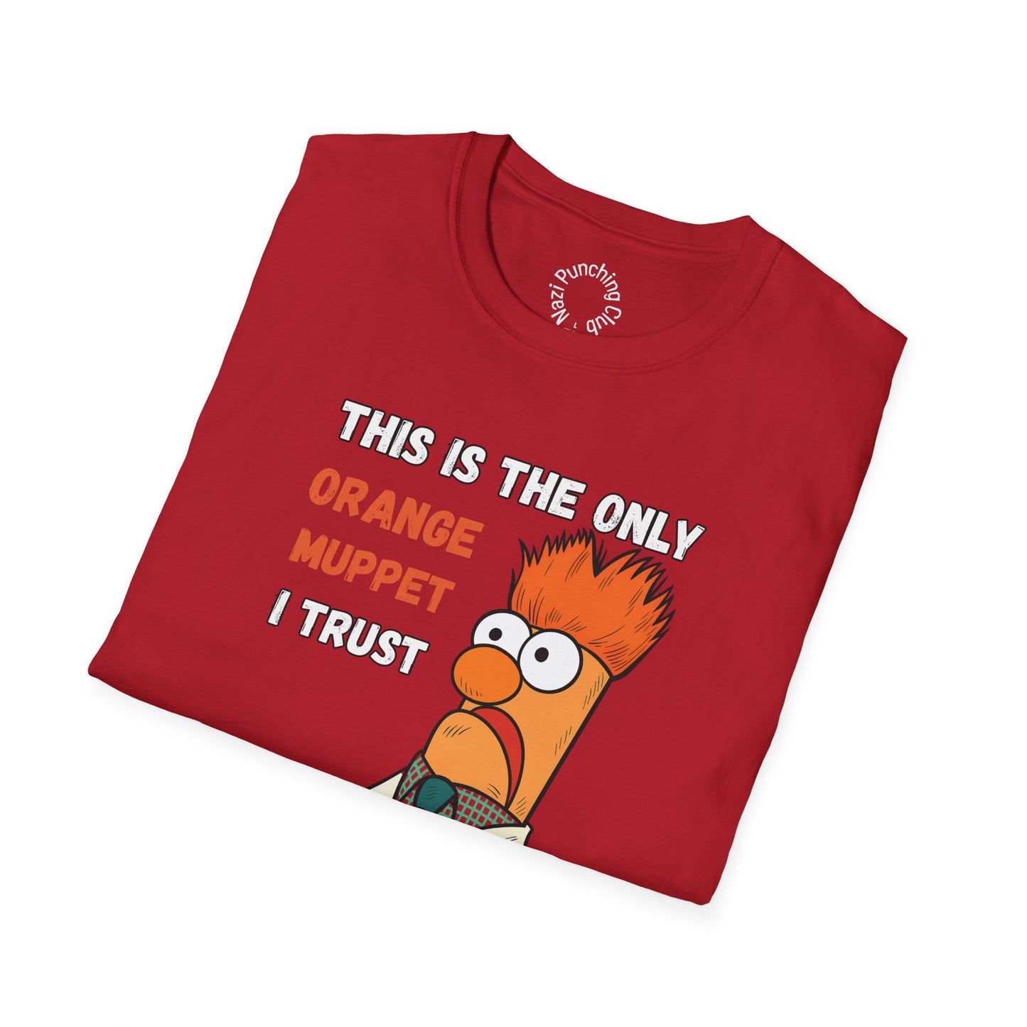 Orange Muppet Softstyle T-shirt
