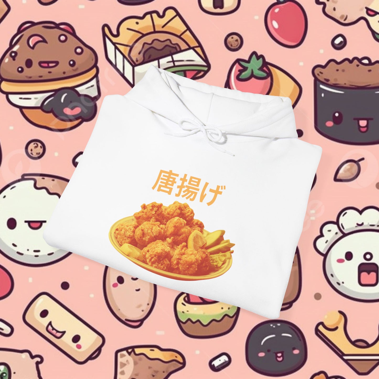 KARAAGE!!!! Relaxed Fit Hoodie