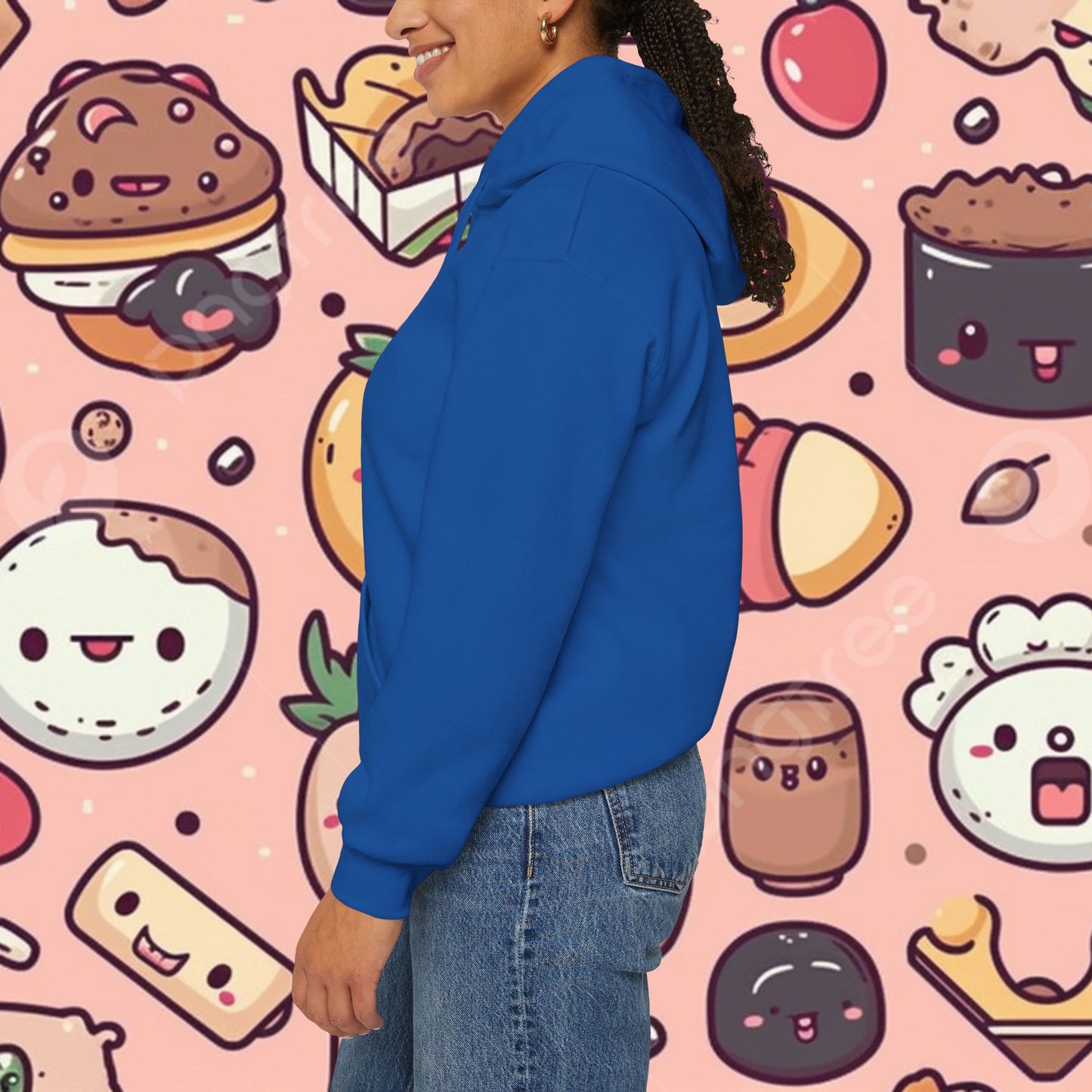 KARAAGE!!!! Relaxed Fit Hoodie