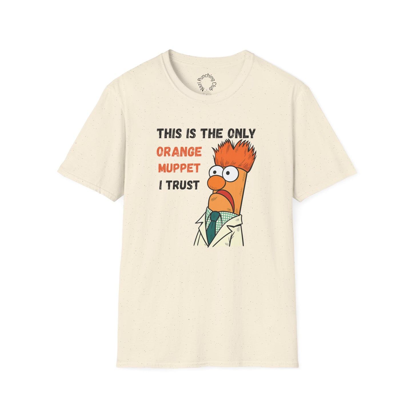 Orange Muppet Softstyle T-shirt