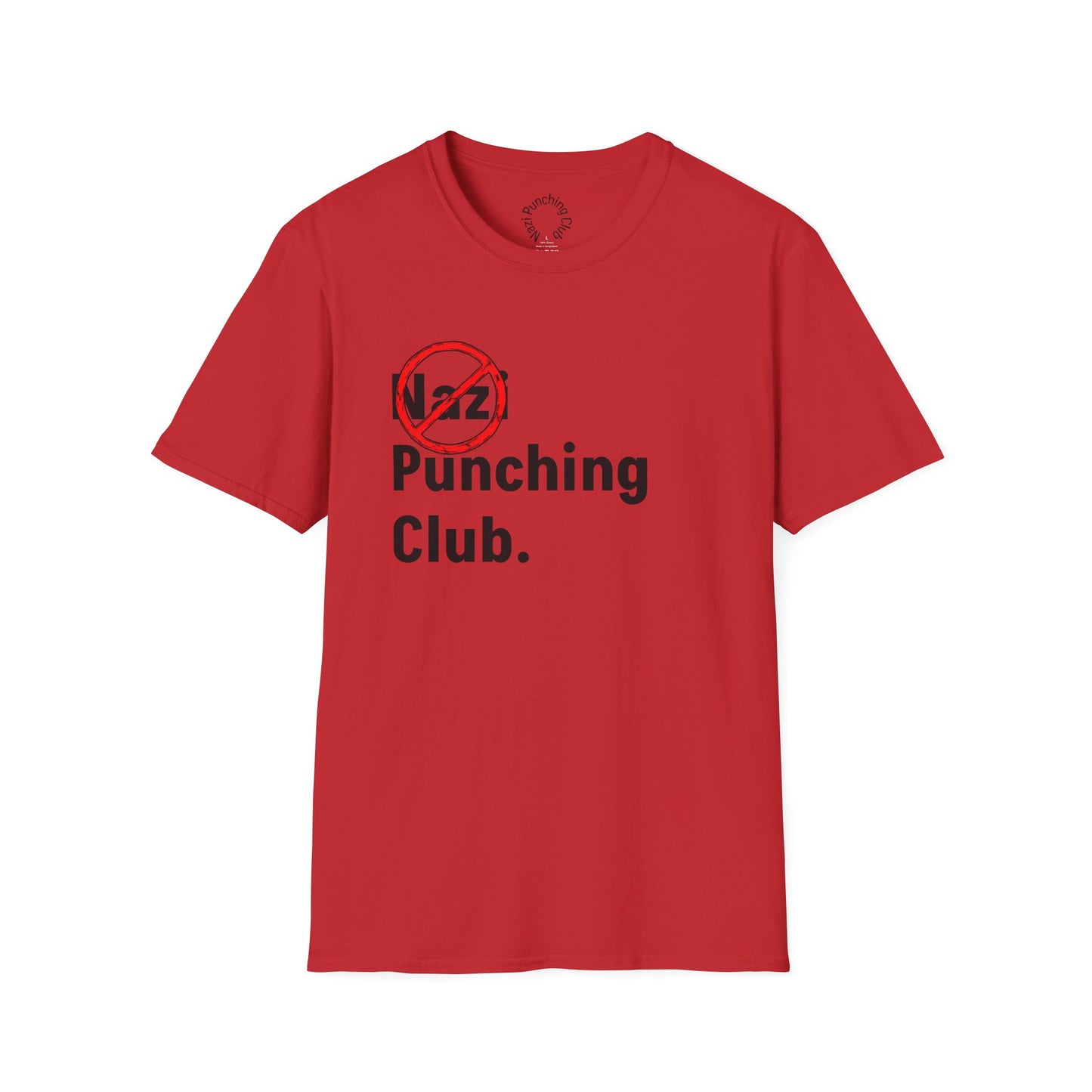 N.P.C Circle Backslash Softstyle T-shirt