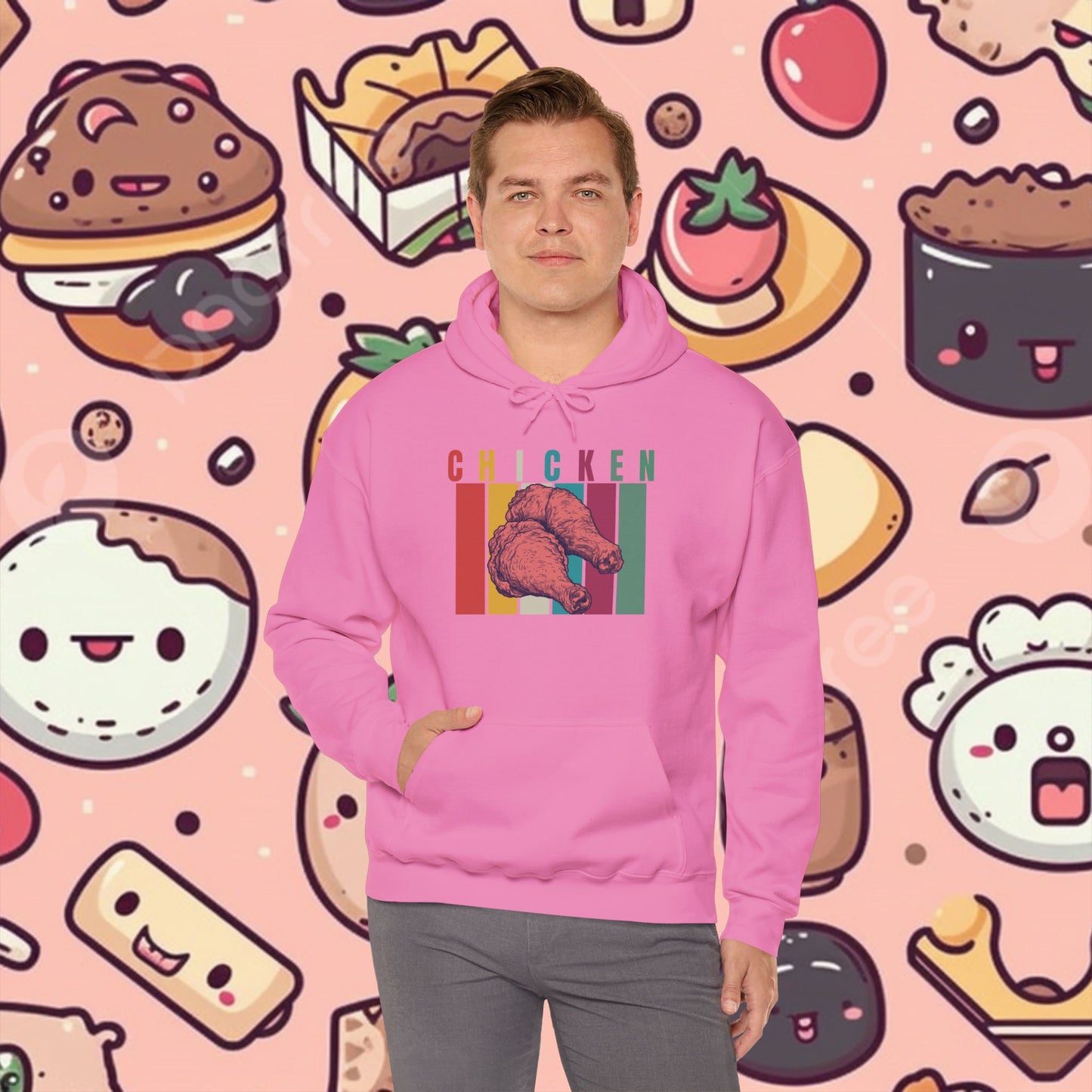 Chicken! Relaxed Fit Hoodie