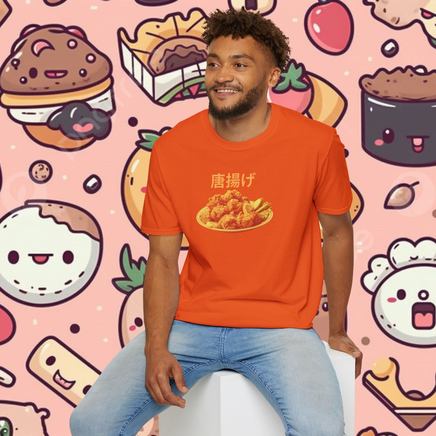 Karaage!! - Softstyle T-shirt