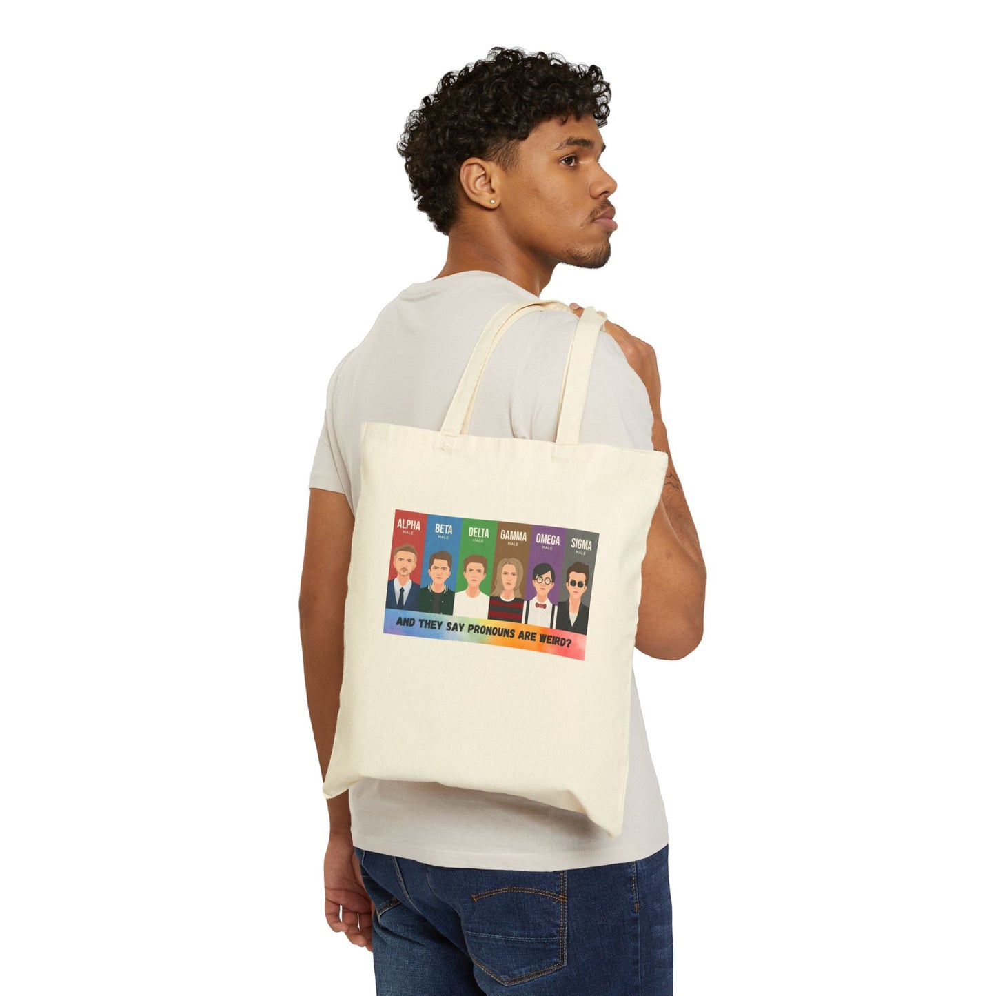 Pronouns Canvas Tote