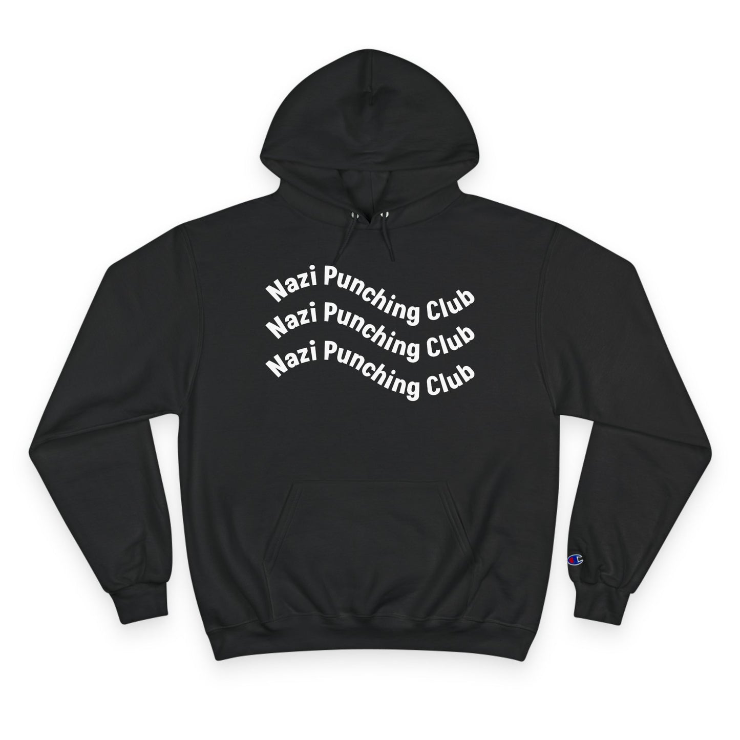 Wavy N.P.C Medium-Heavy Champion Hoodie