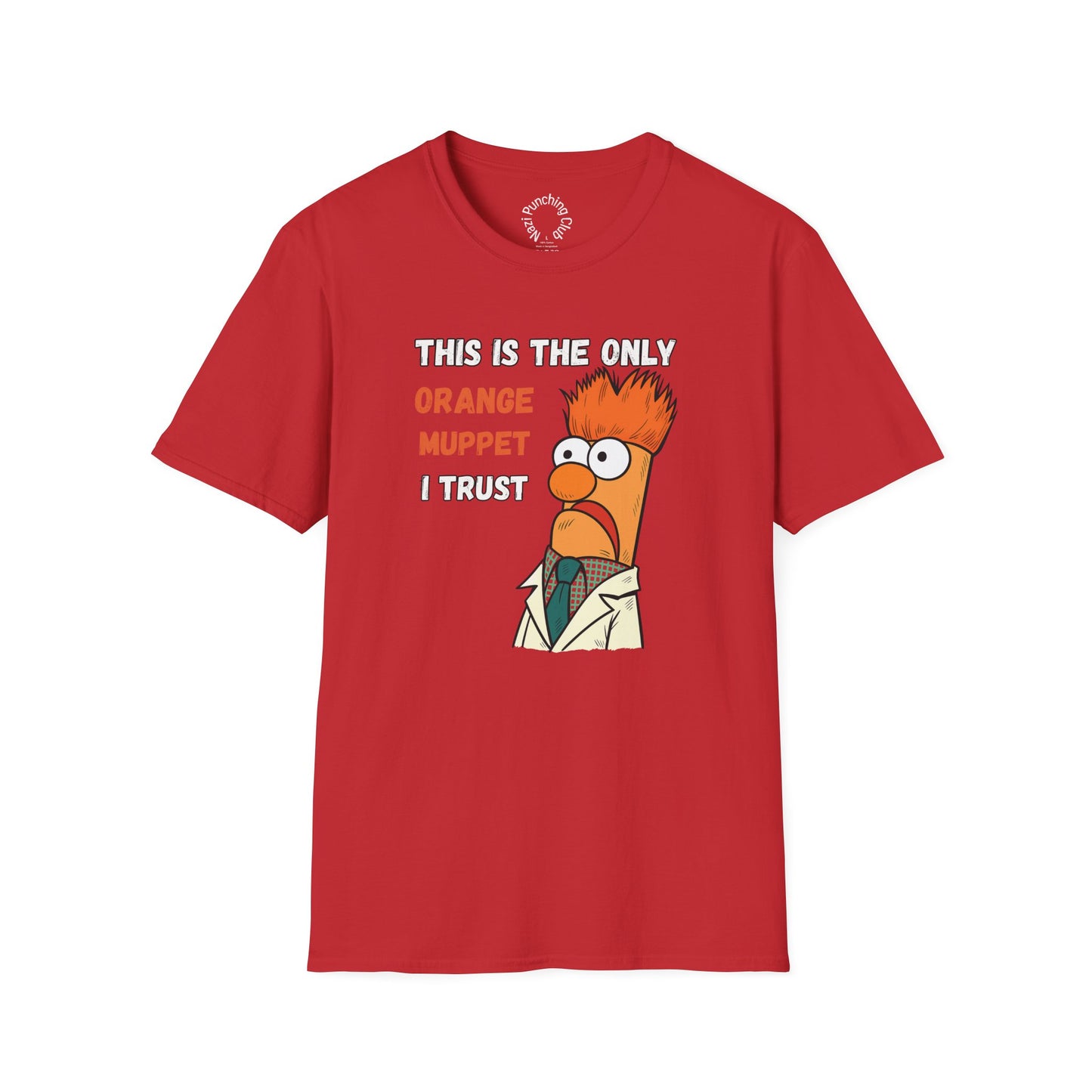Orange Muppet Softstyle T-shirt