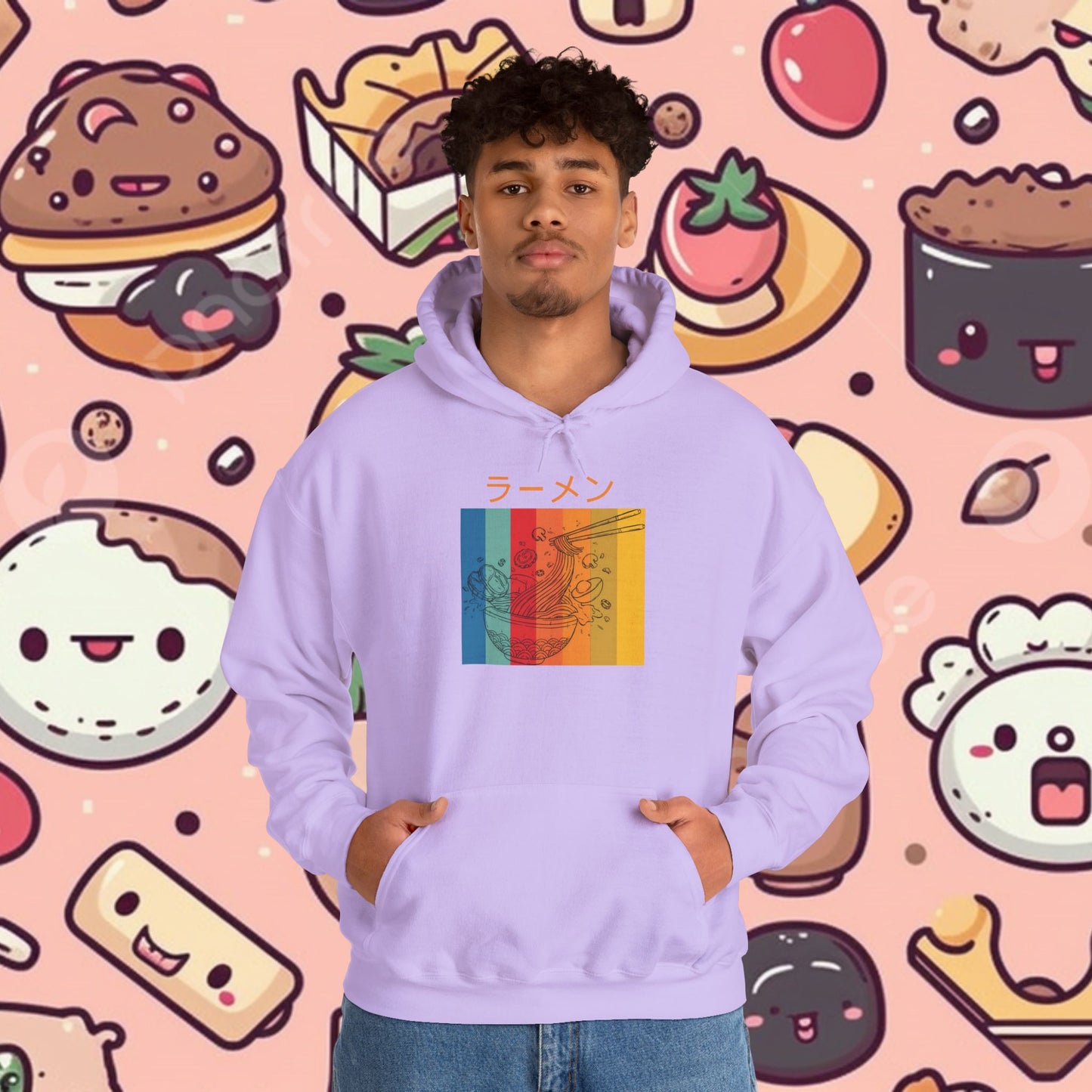 Ramen!! Relaxed Fit Hoodie