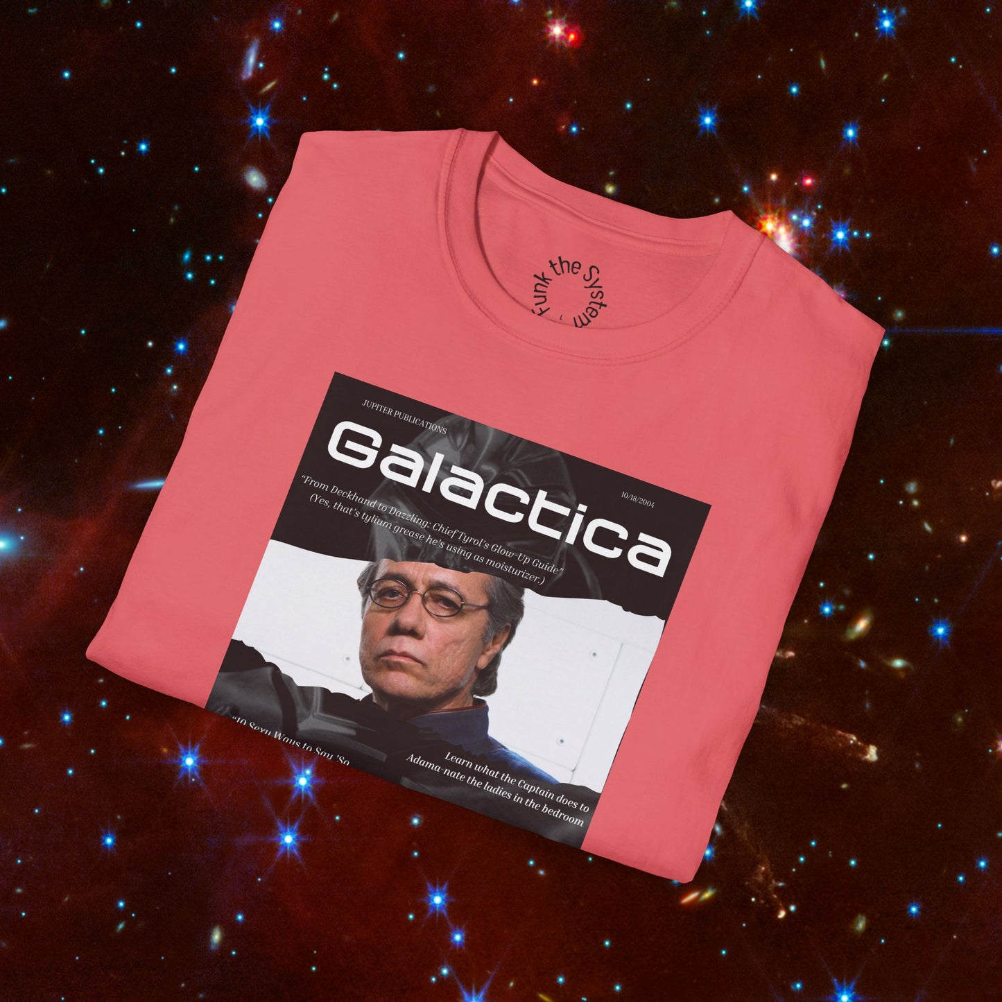 Galactica Magazine Softstyle T-shirt