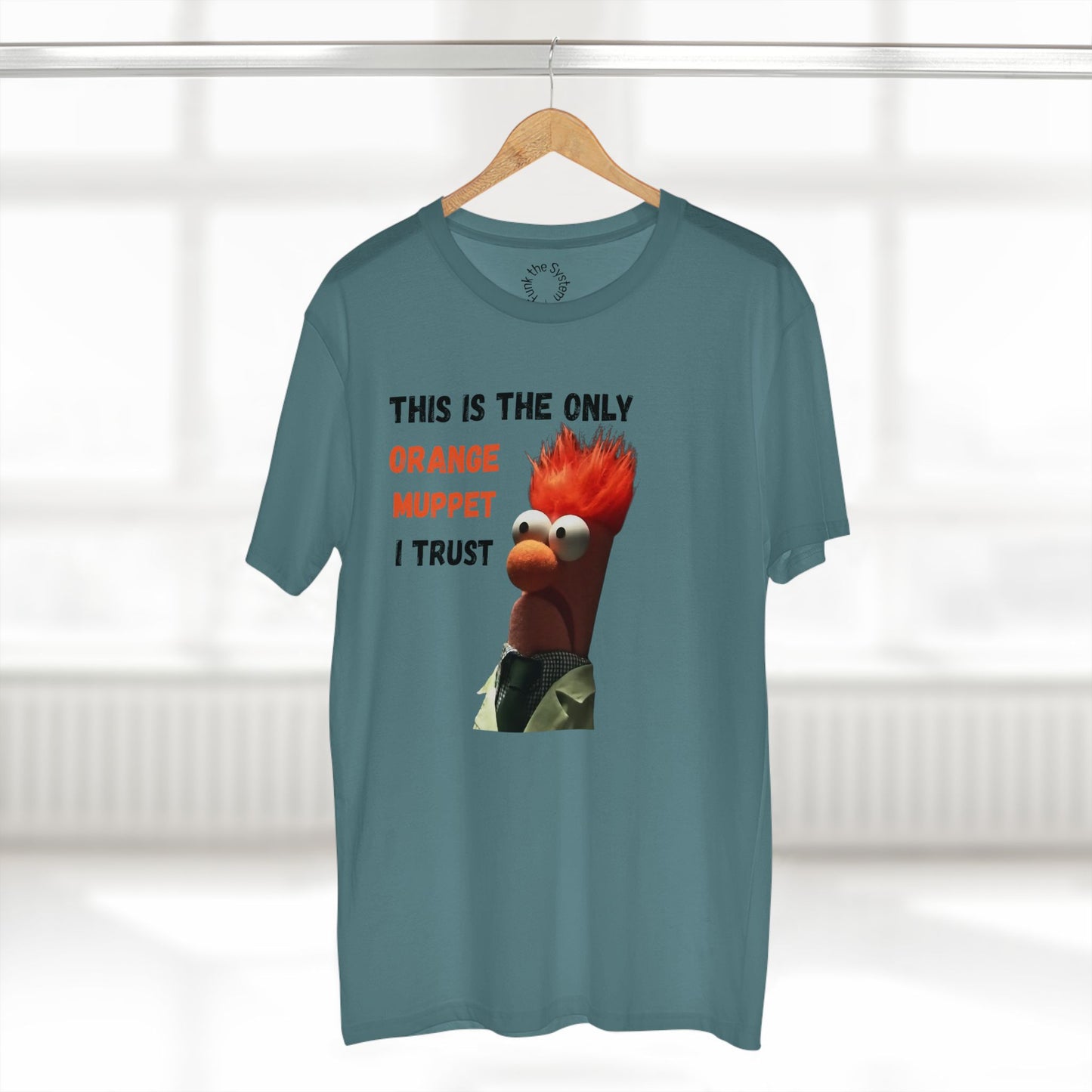 Orange Muppet Staple Tee