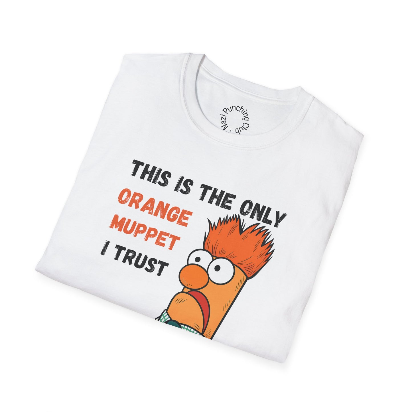 Orange Muppet Softstyle T-shirt