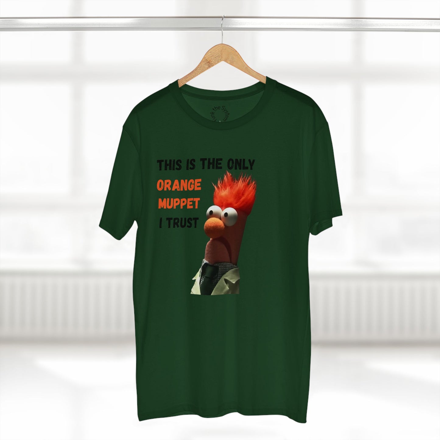 Orange Muppet Staple Tee