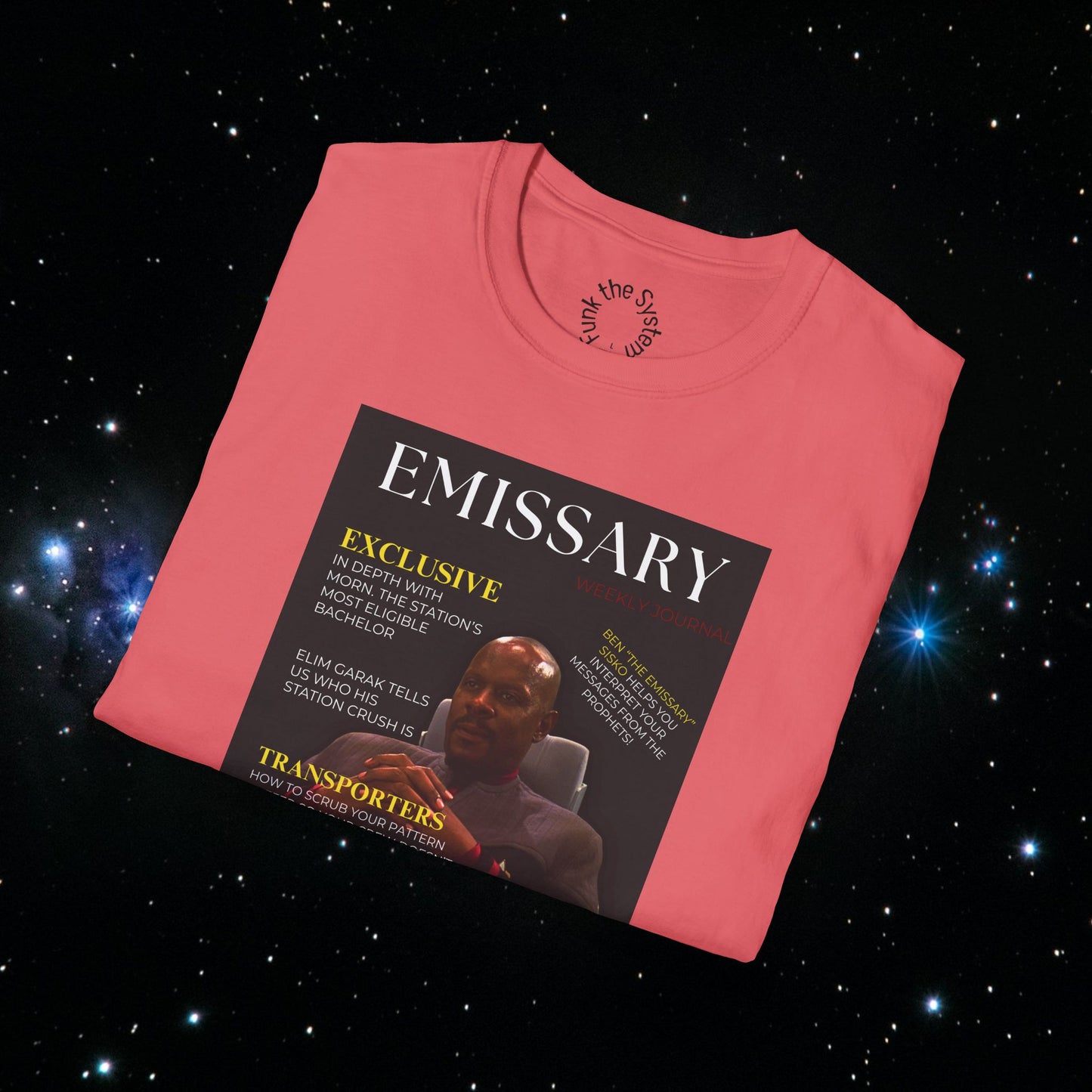 Emissary Weekly (Deep Space 9 Magazine Cover) Softstyle T-shirt