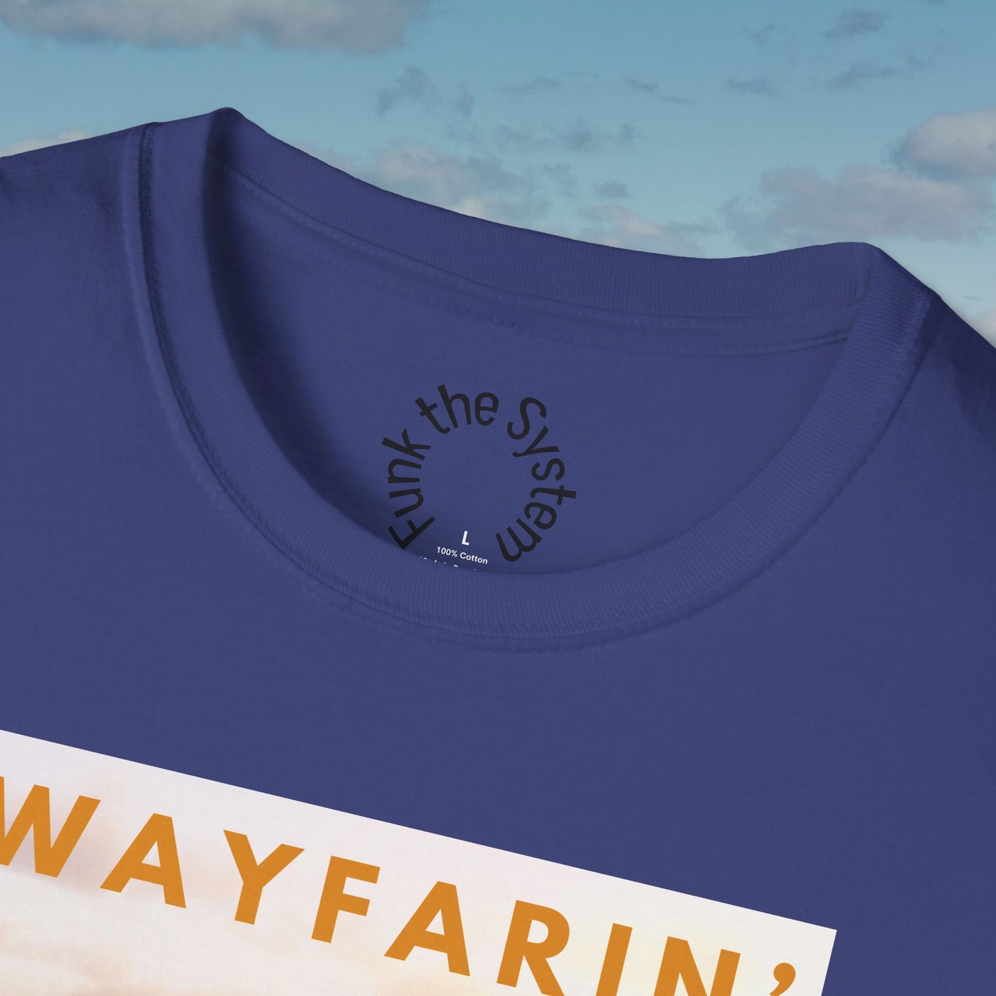 Wayfarin' (RDR2 Magazine Cover) Softstyle T-shirt