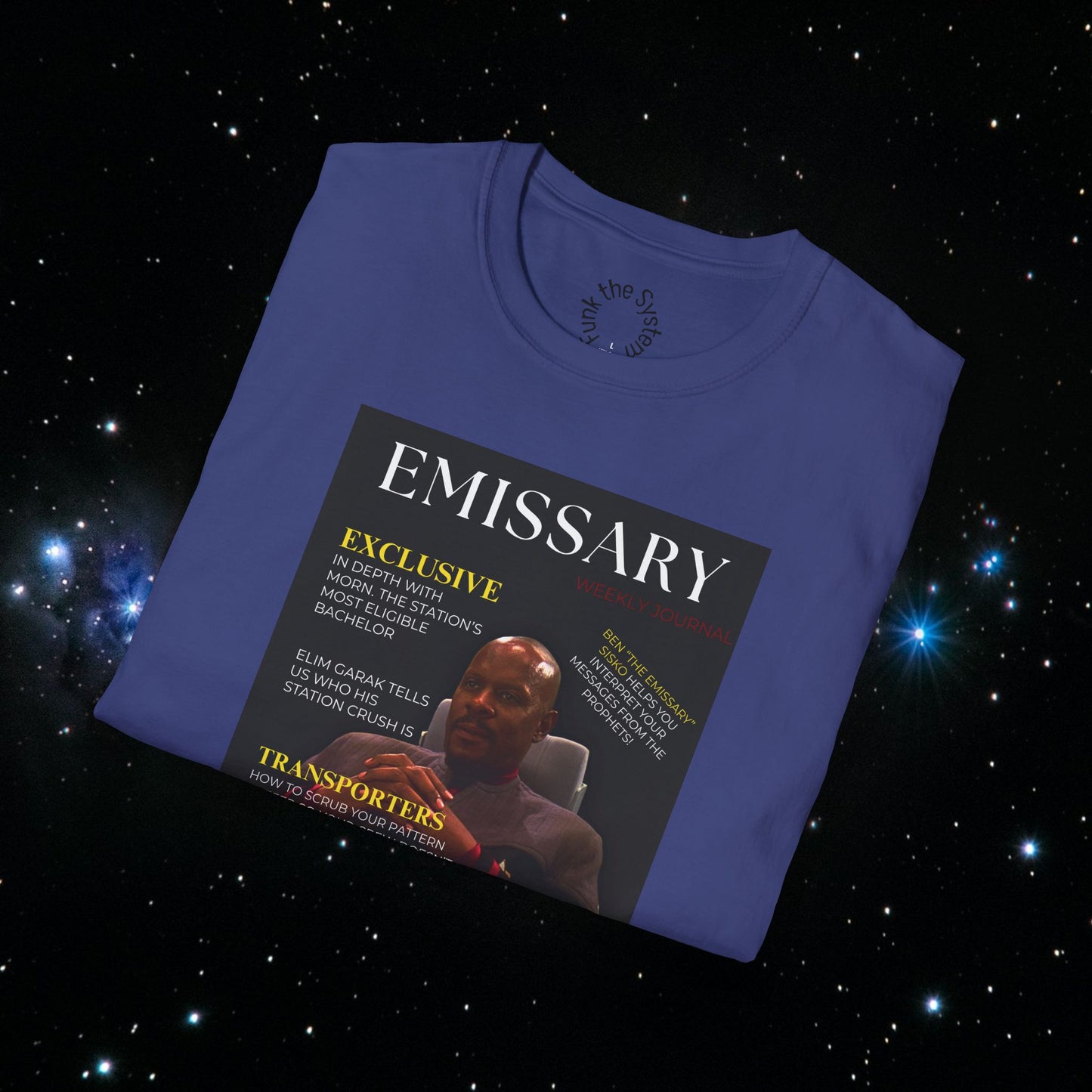 Emissary Weekly (Deep Space 9 Magazine Cover) Softstyle T-shirt
