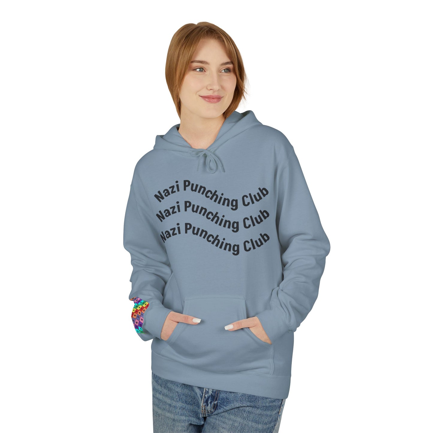 Wavy N.P.C Relaxed Fit Hoodie