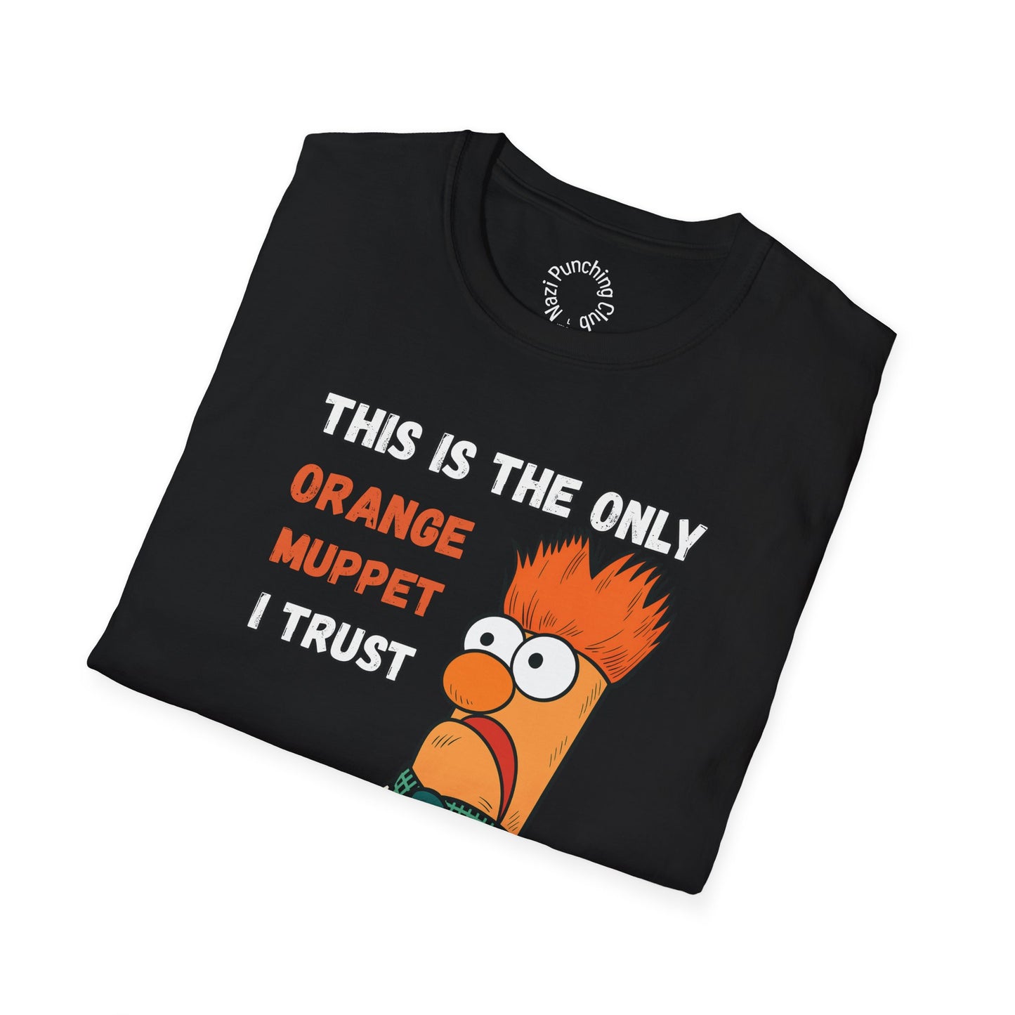Orange Muppet Softstyle T-shirt