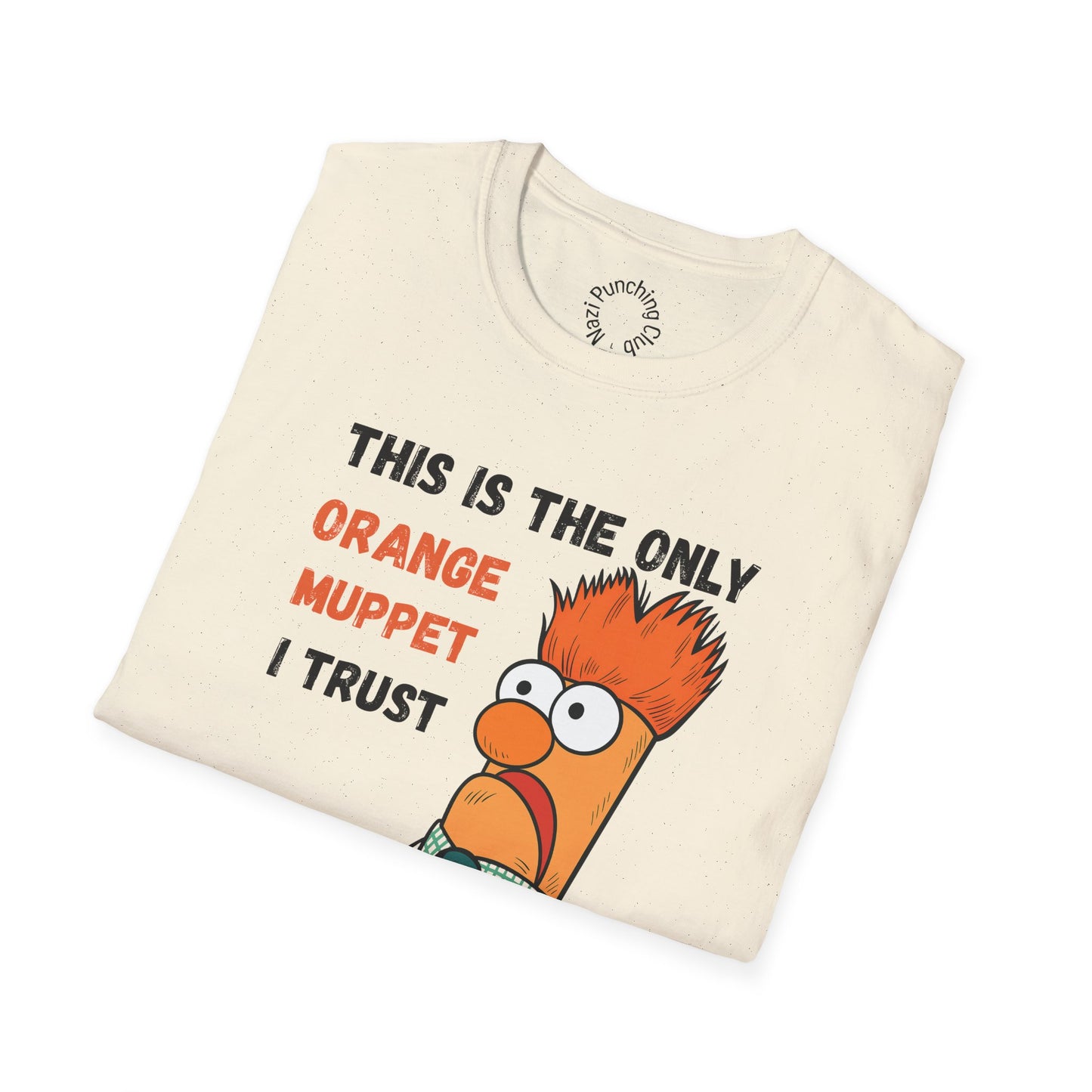 Orange Muppet Softstyle T-shirt