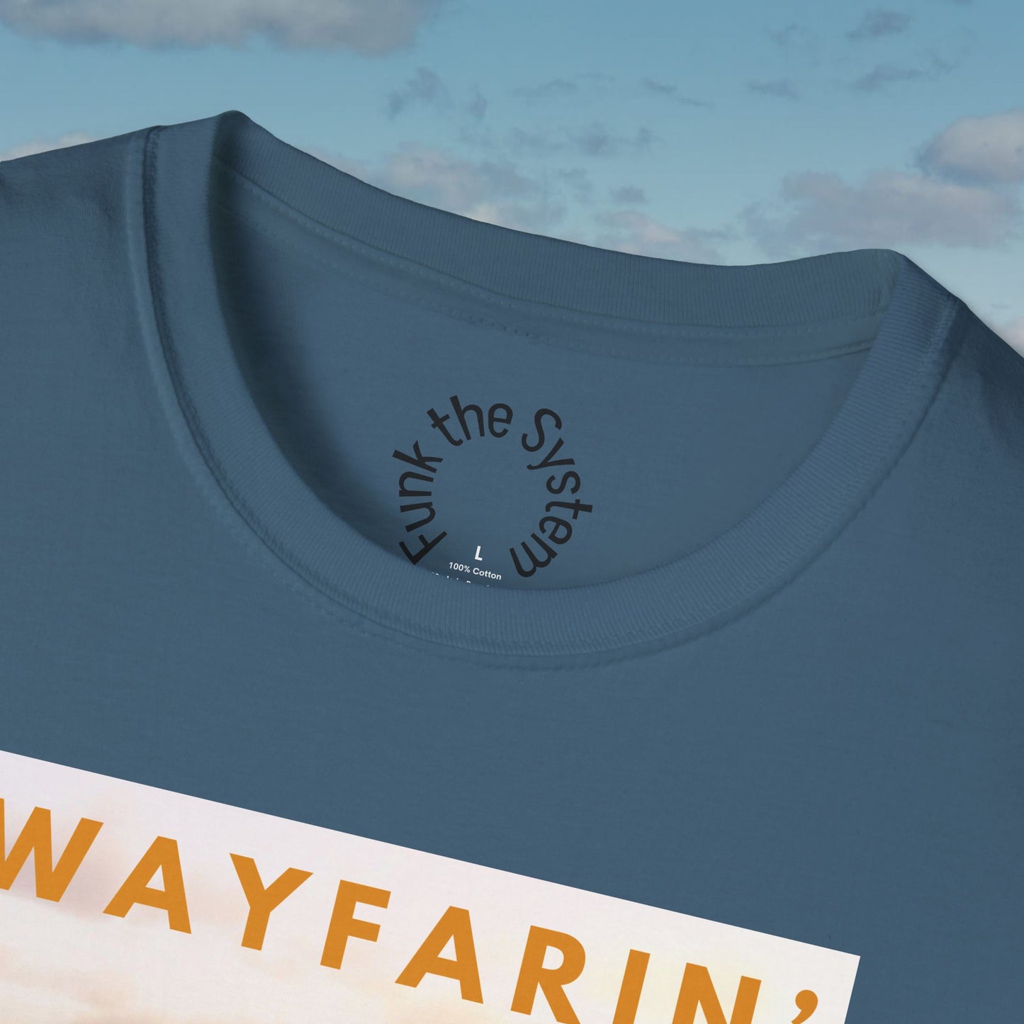 Wayfarin' (RDR2 Magazine Cover) Softstyle T-shirt