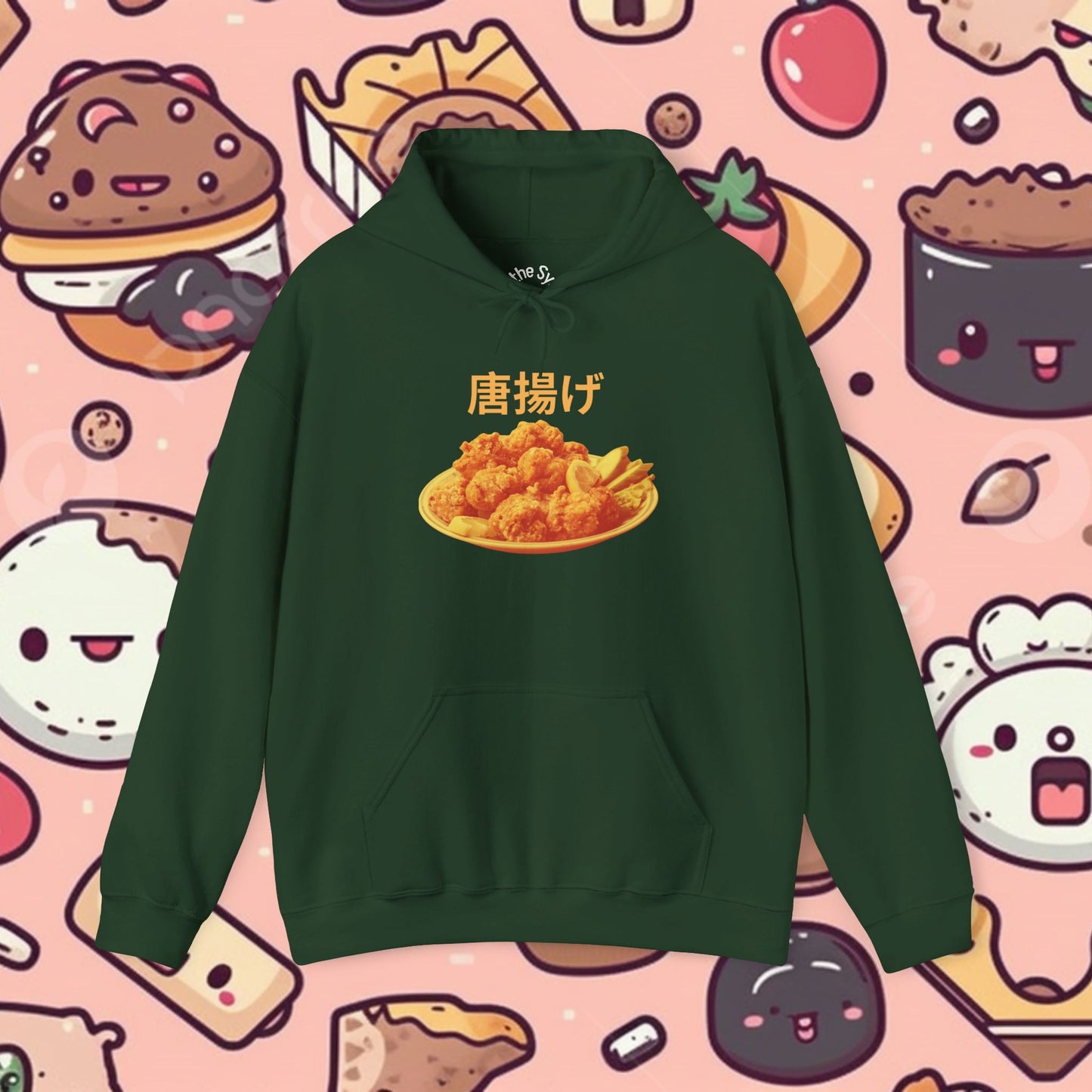 KARAAGE!!!! Relaxed Fit Hoodie