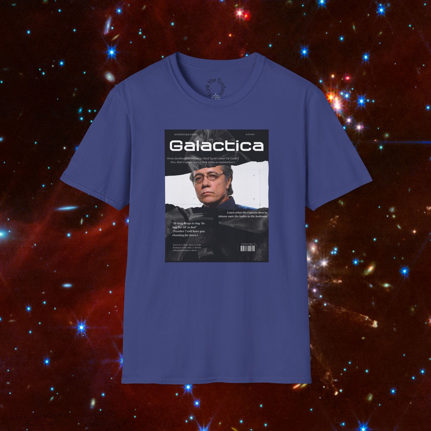 Galactica Magazine Softstyle T-shirt
