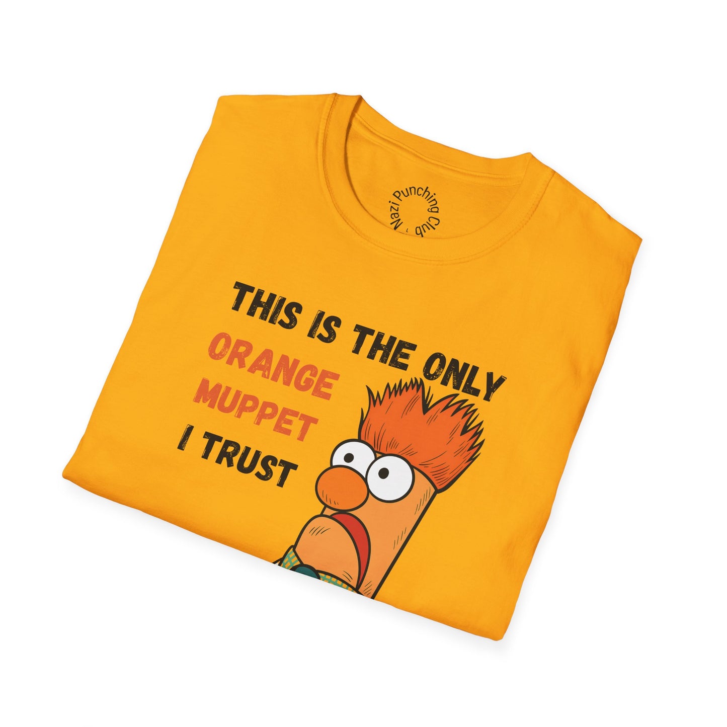 Orange Muppet Softstyle T-shirt