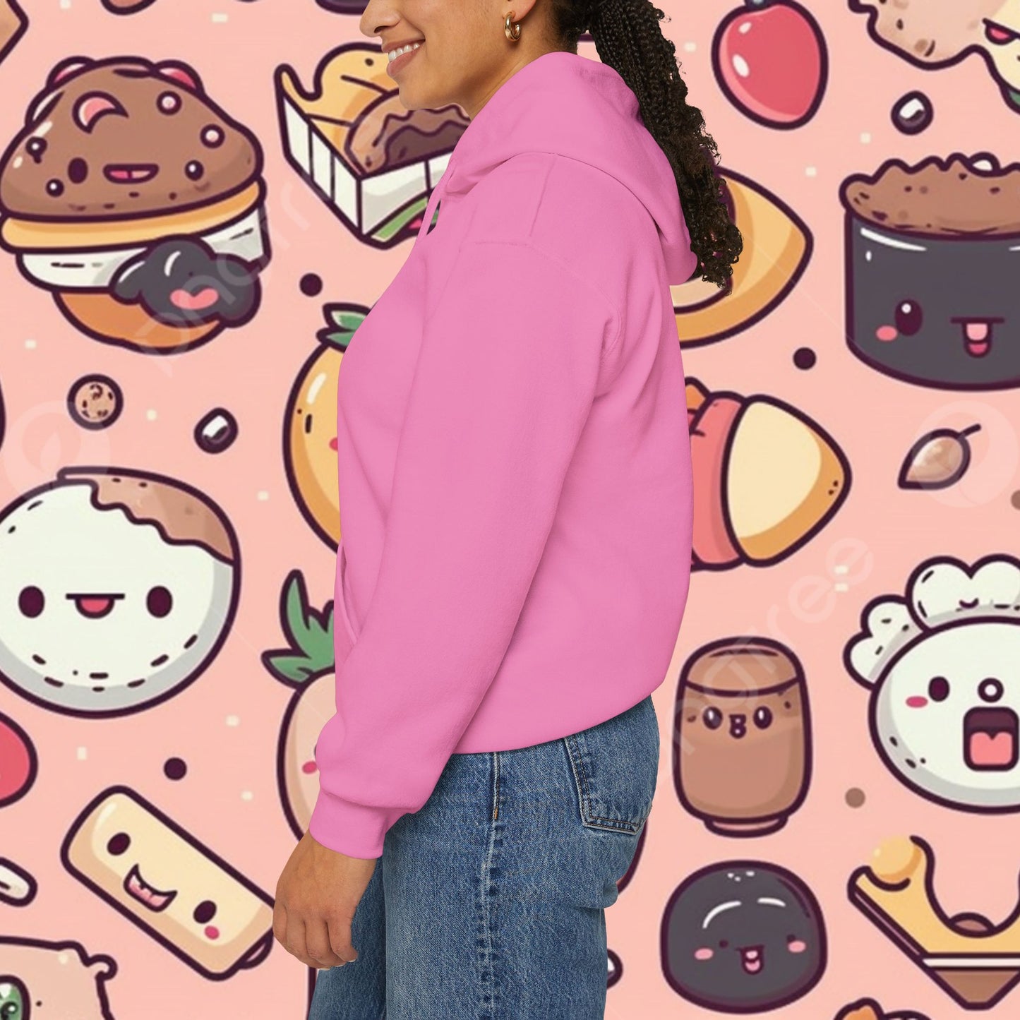 KARAAGE!!!! Relaxed Fit Hoodie