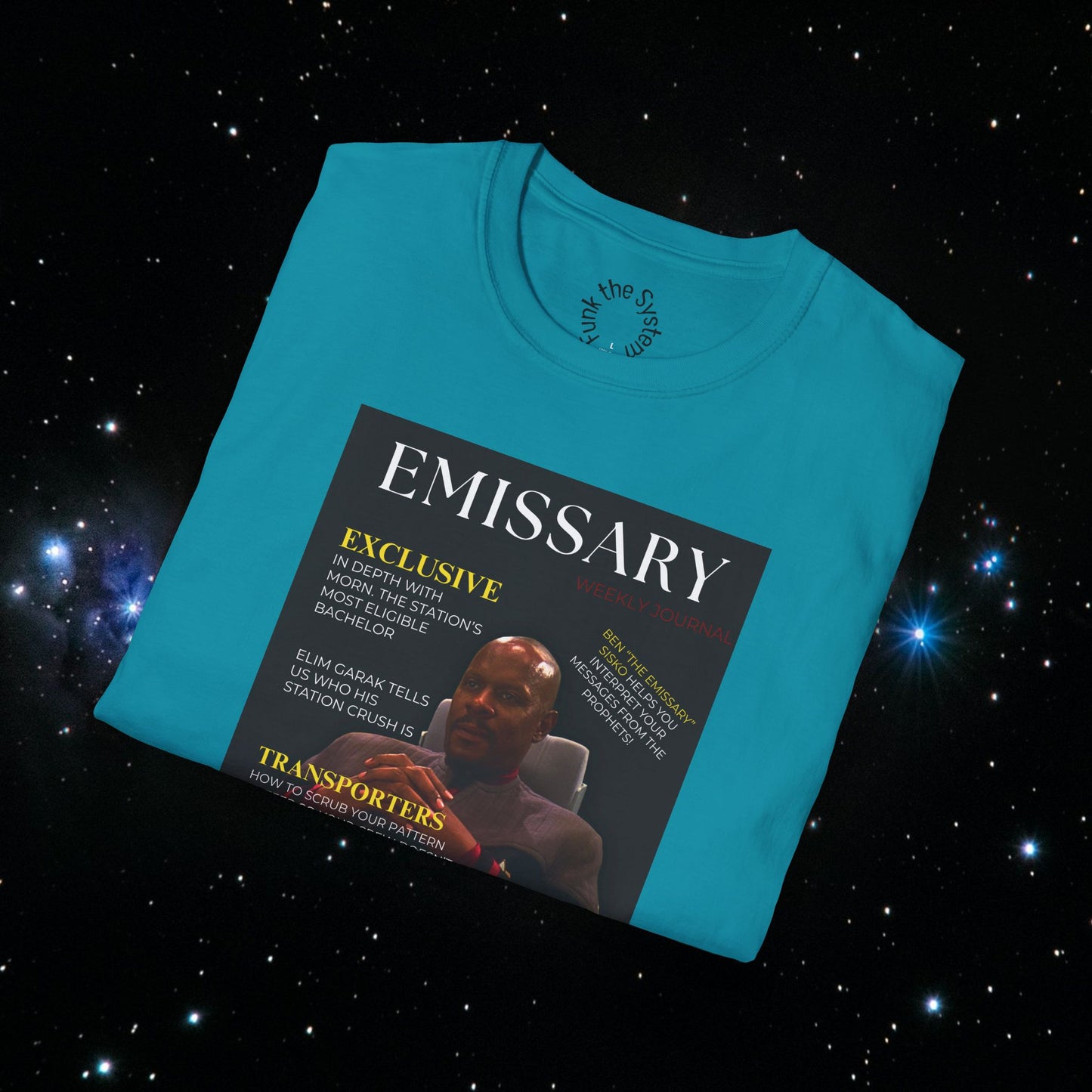 Emissary Weekly (Deep Space 9 Magazine Cover) Softstyle T-shirt