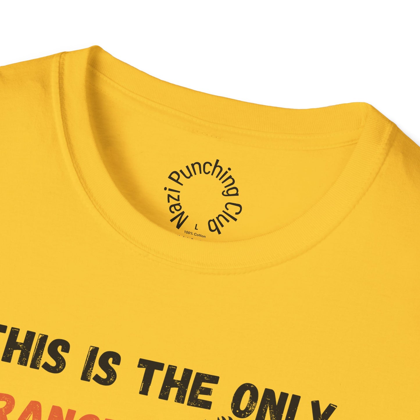 Orange Muppet Softstyle T-shirt
