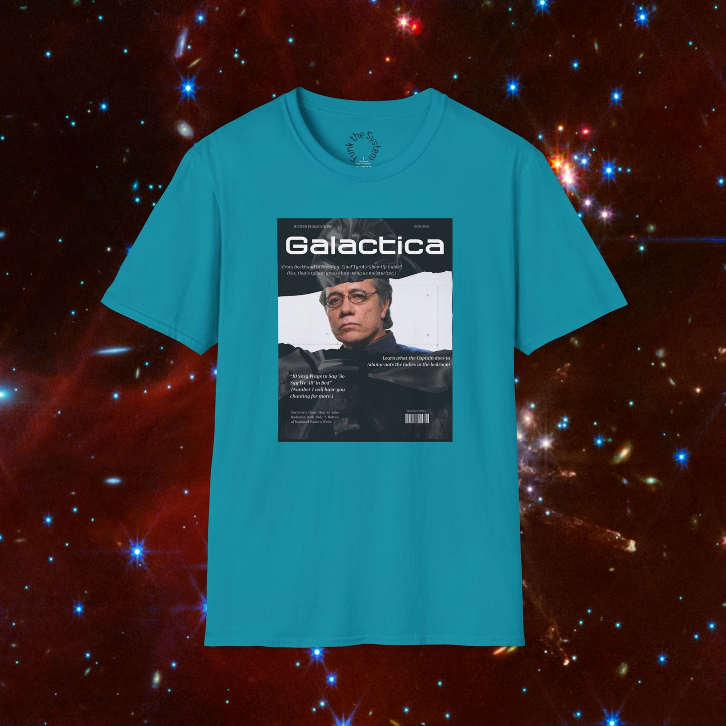 Galactica Magazine Softstyle T-shirt