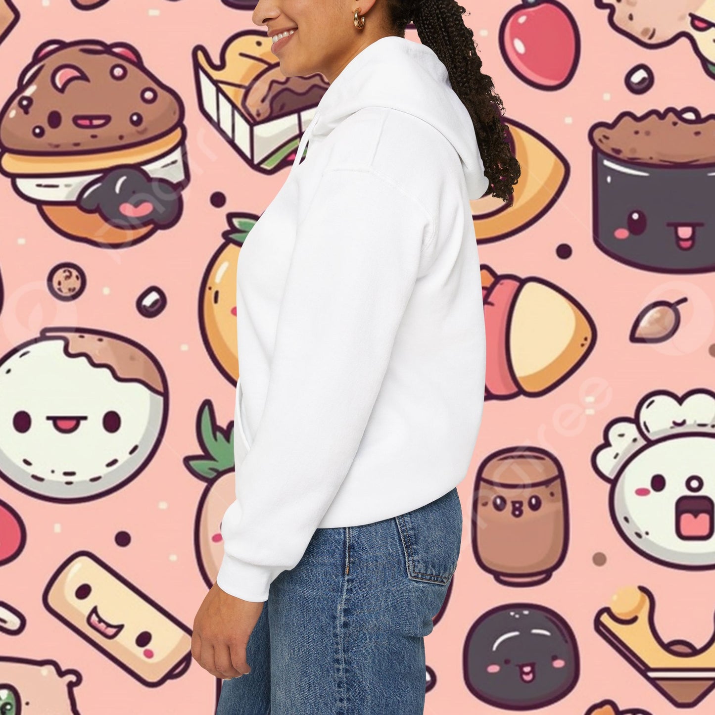 KARAAGE!!!! Relaxed Fit Hoodie