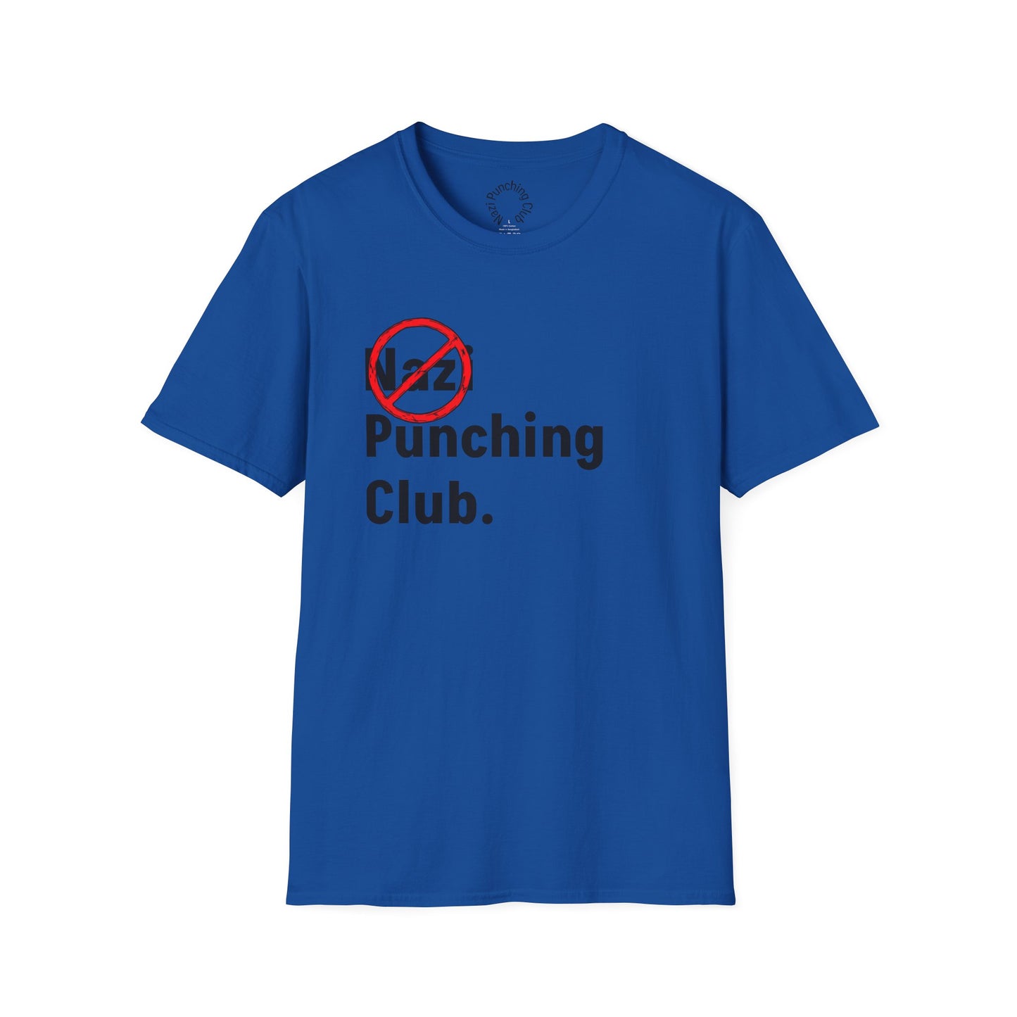 N.P.C Circle Backslash Softstyle T-shirt