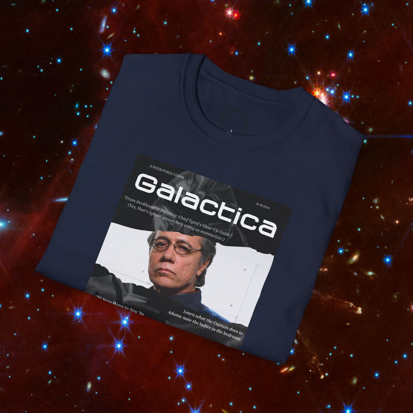 Galactica Magazine Softstyle T-shirt