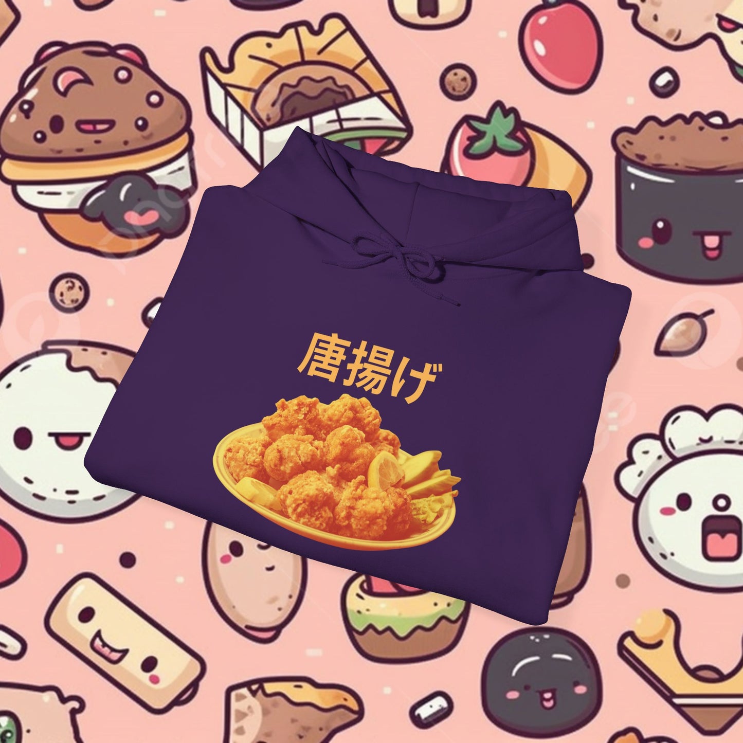 KARAAGE!!!! Relaxed Fit Hoodie