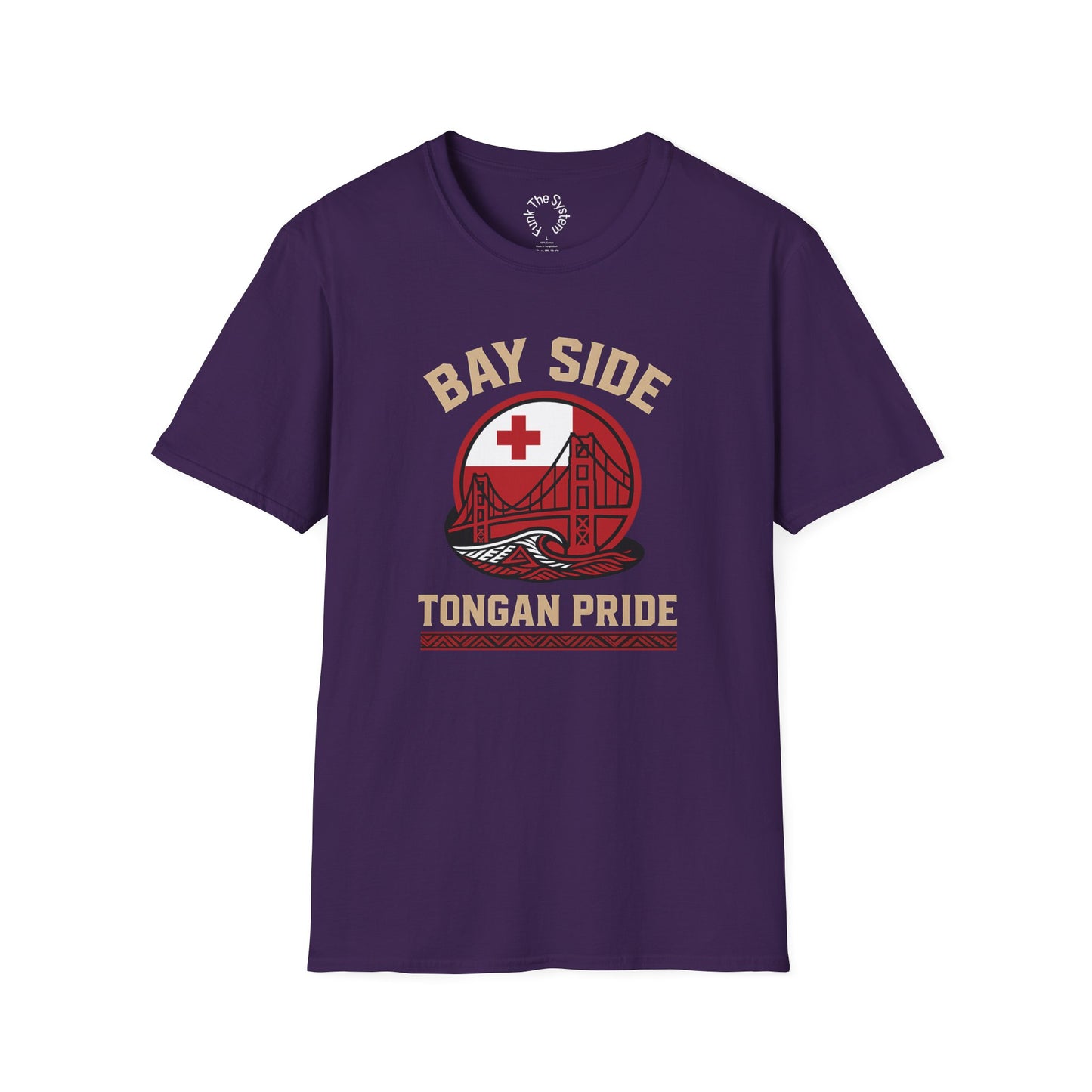 Bay Side, Tongan Pride - Softstyle T-shirt