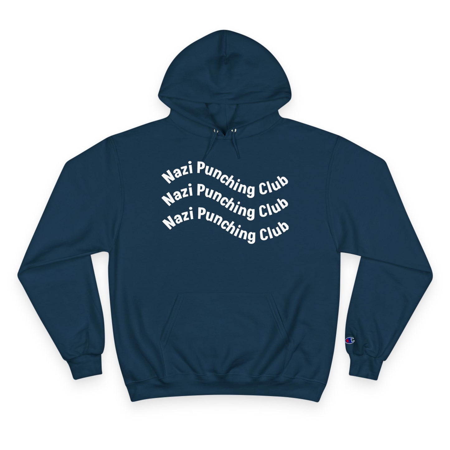 Wavy N.P.C Medium-Heavy Champion Hoodie