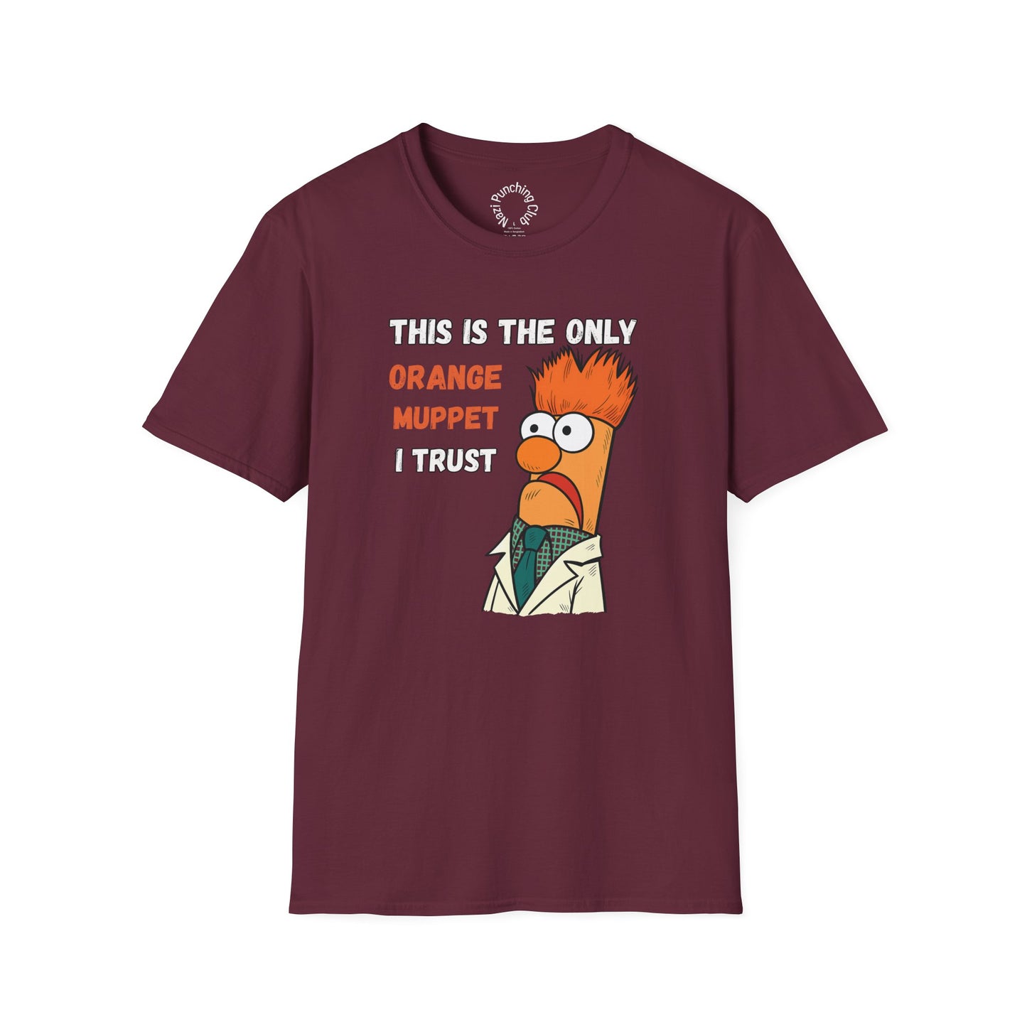 Orange Muppet Softstyle T-shirt