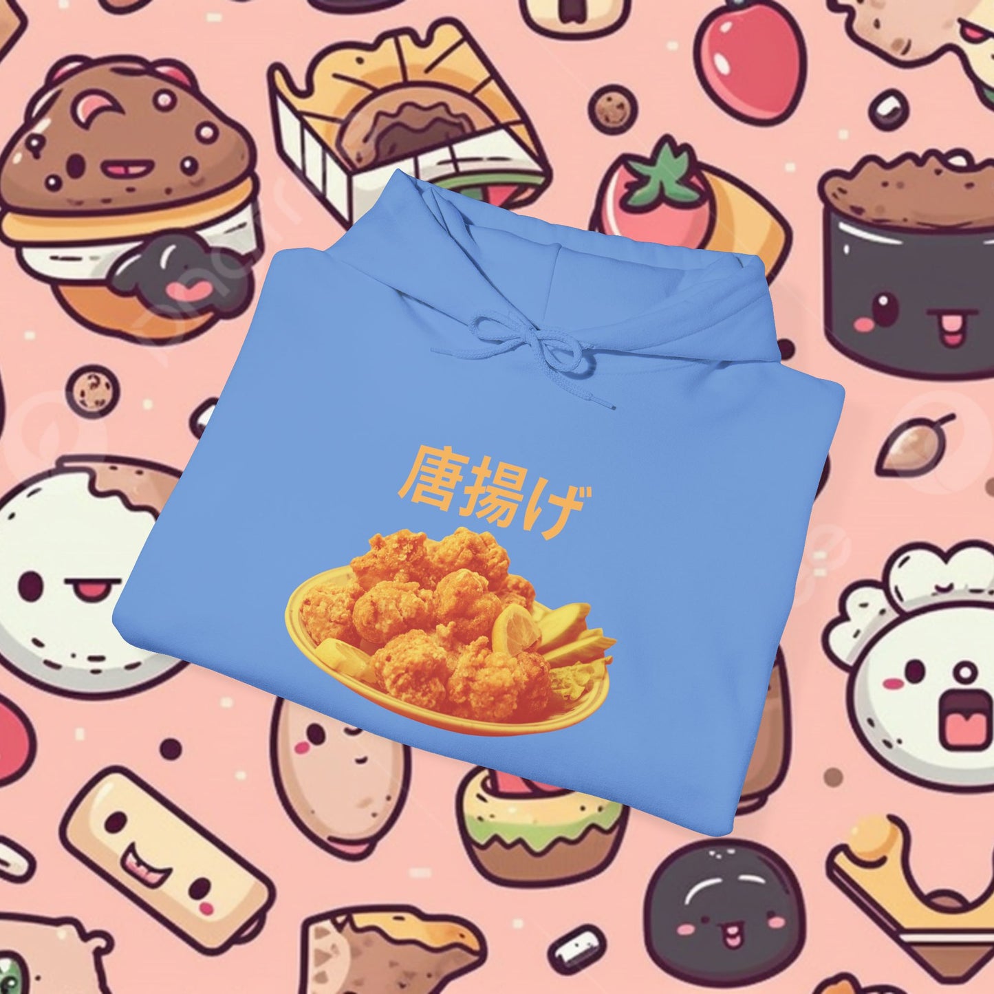 KARAAGE!!!! Relaxed Fit Hoodie