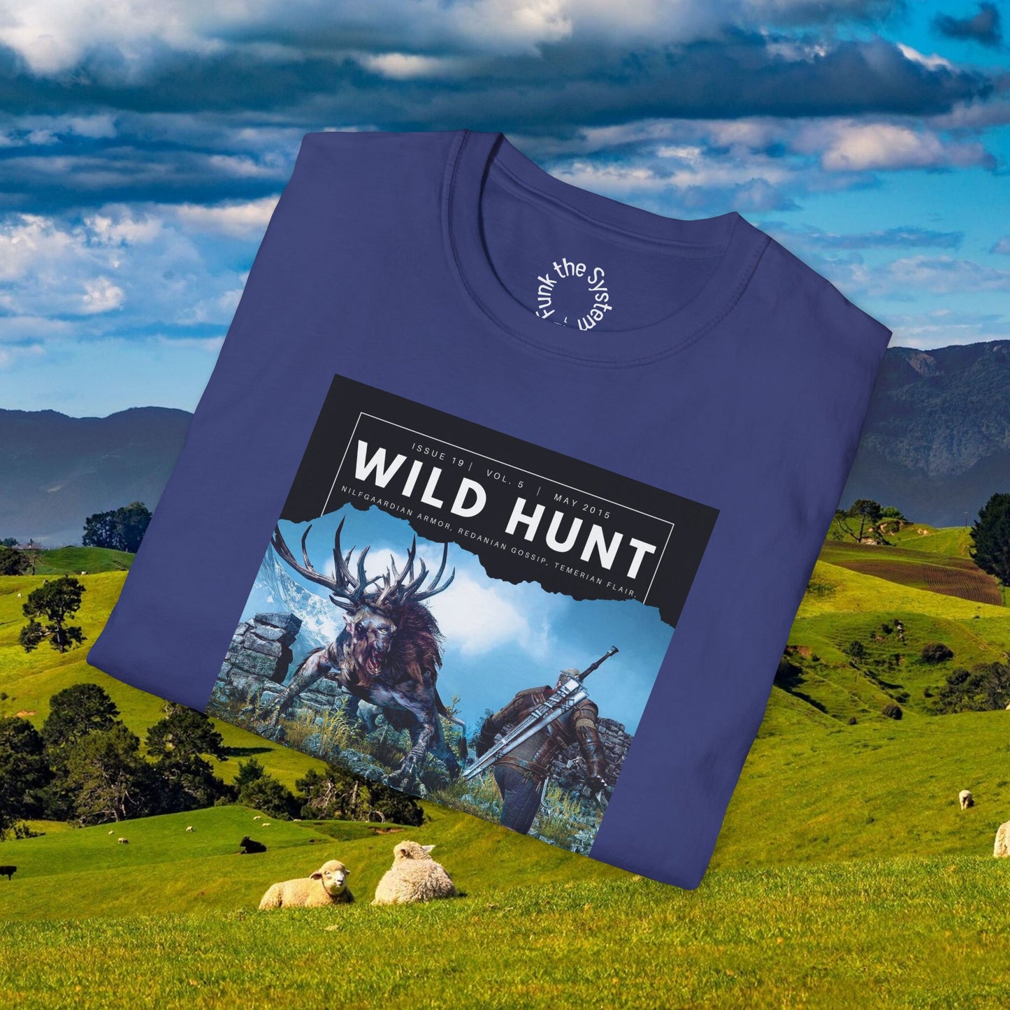 Wild Hunt (Witcher Magazine Cover) Softstyle T-shirt