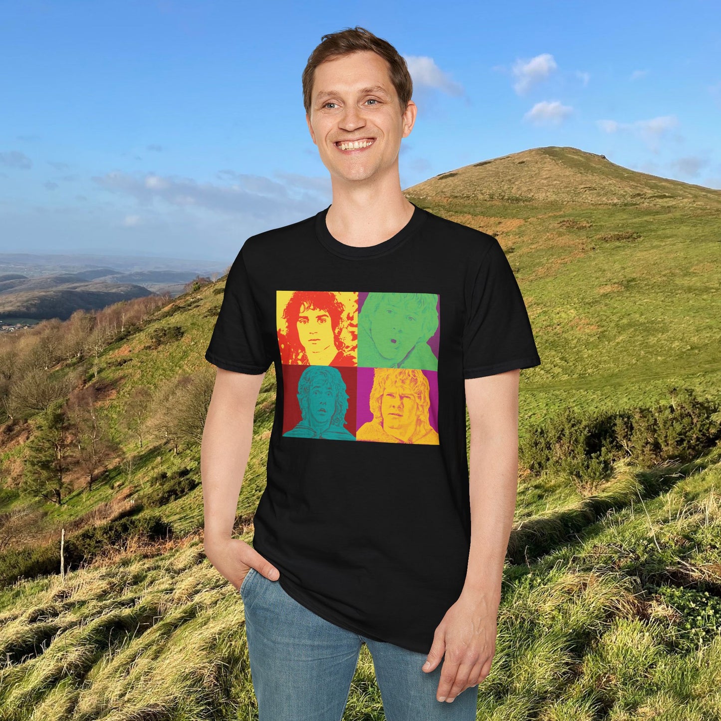 The Hobbits - Boil Em', Mash Em', Stick them on a shirt! - Softstyle T-shirt