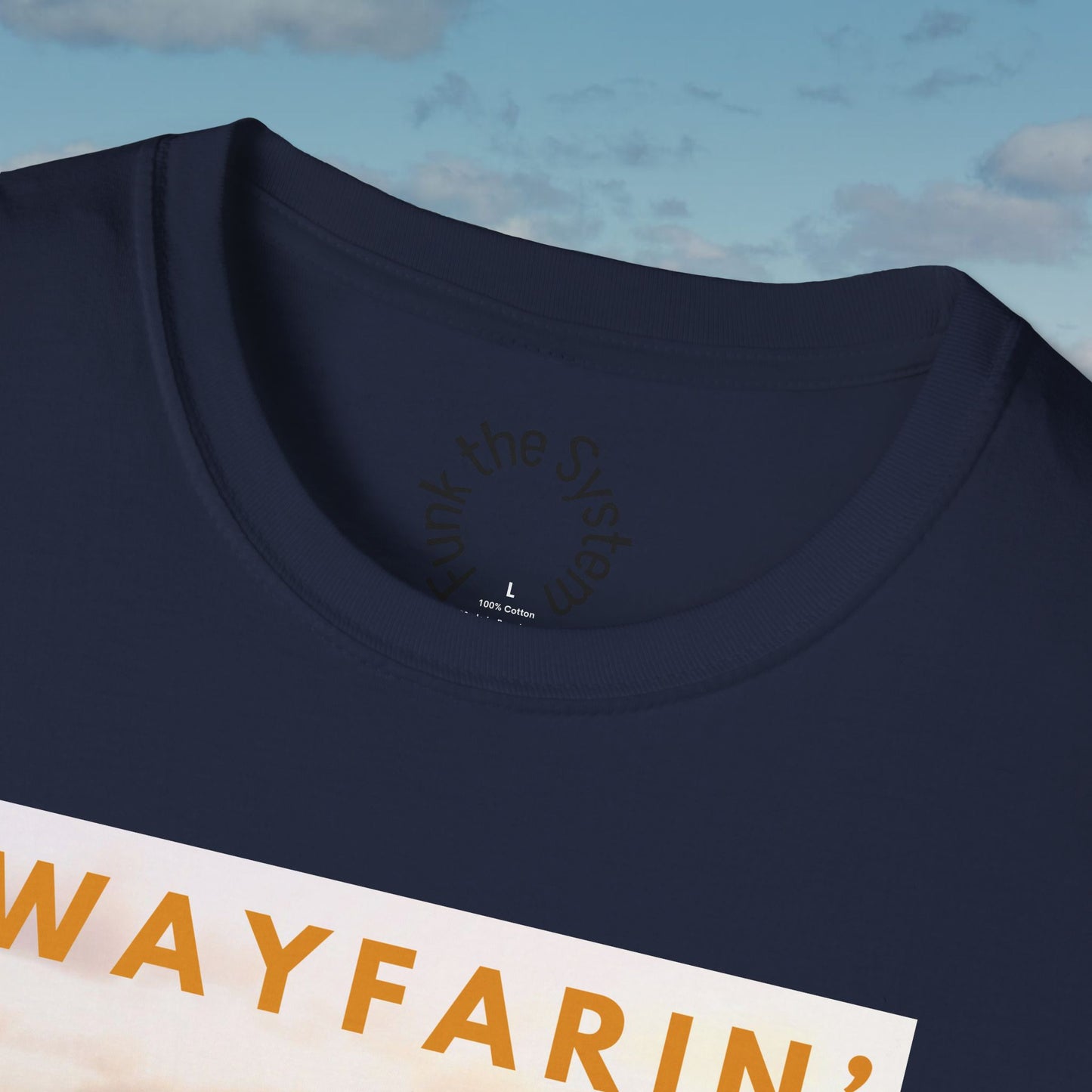 Wayfarin' (RDR2 Magazine Cover) Softstyle T-shirt