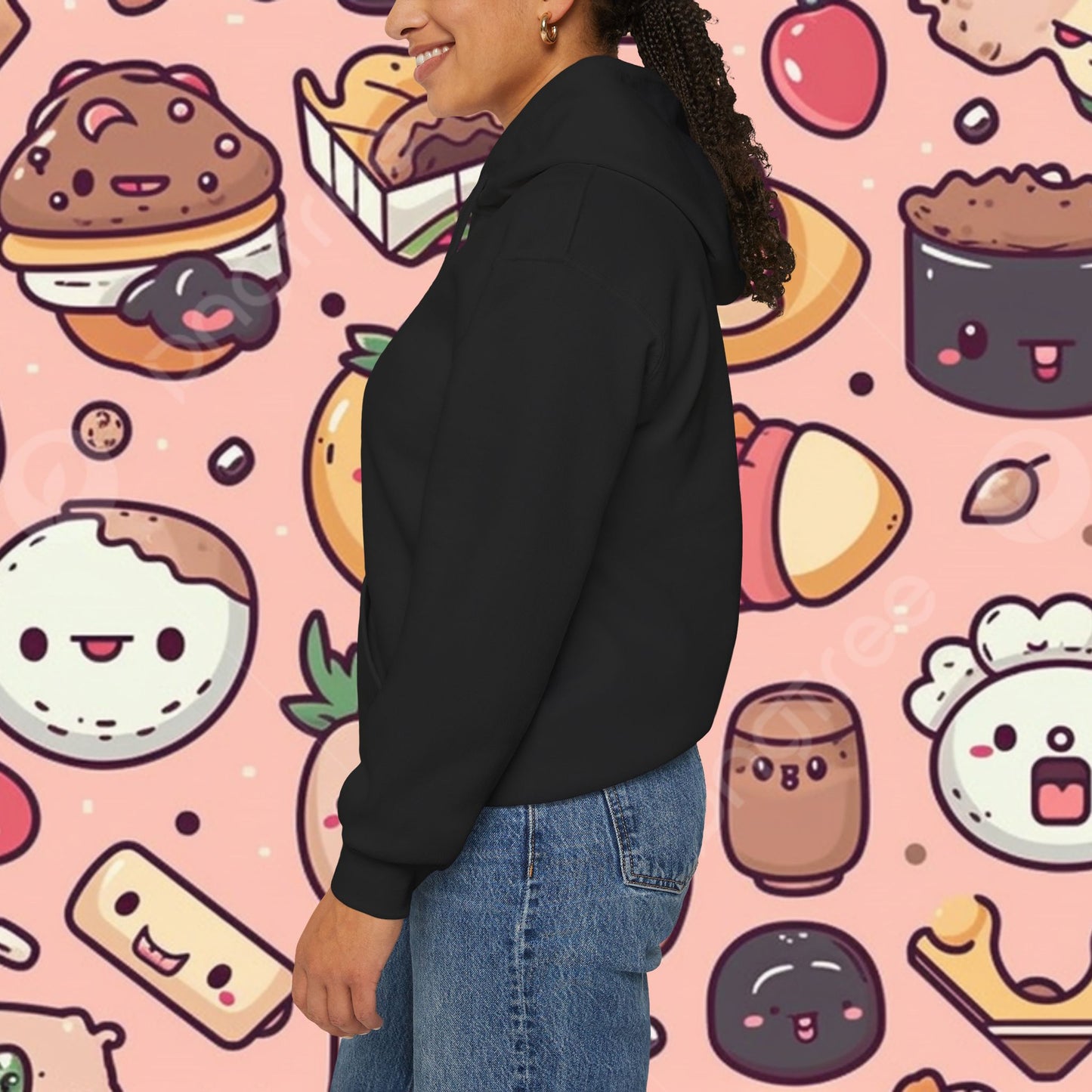 KARAAGE!!!! Relaxed Fit Hoodie