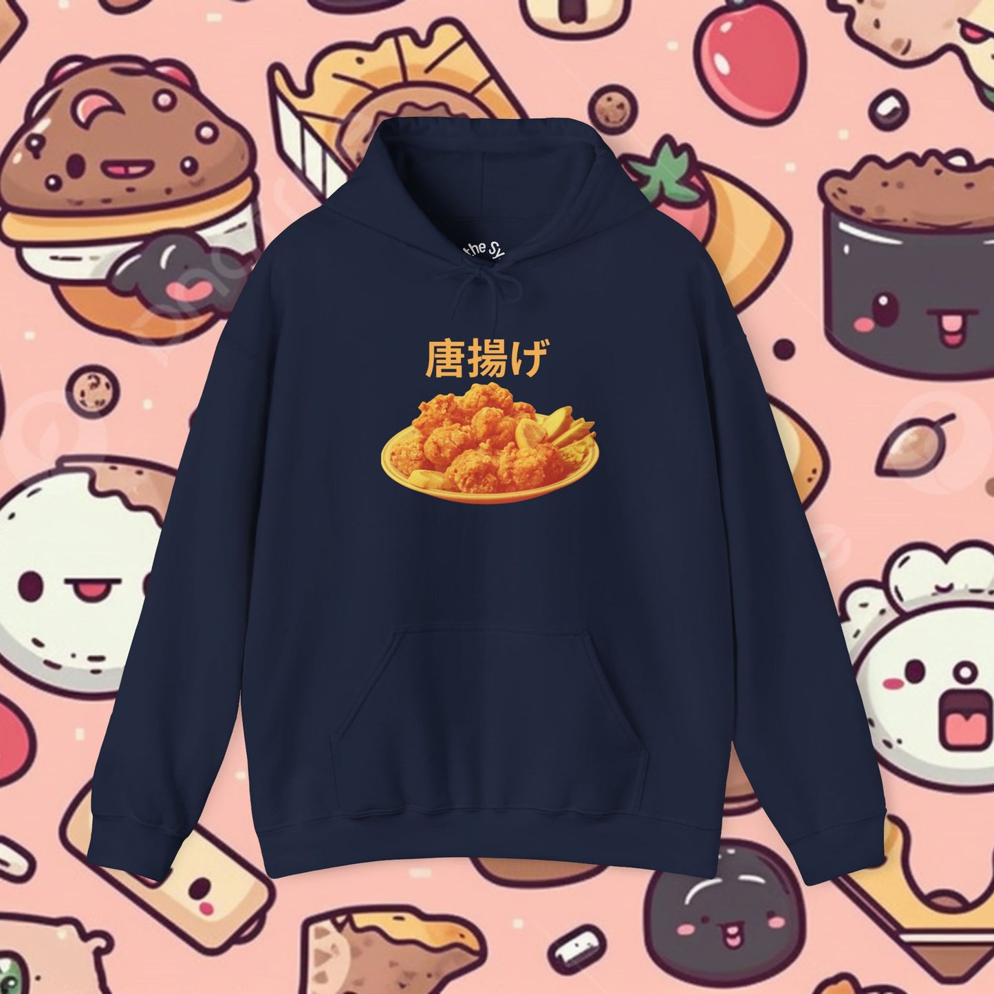 KARAAGE!!!! Relaxed Fit Hoodie